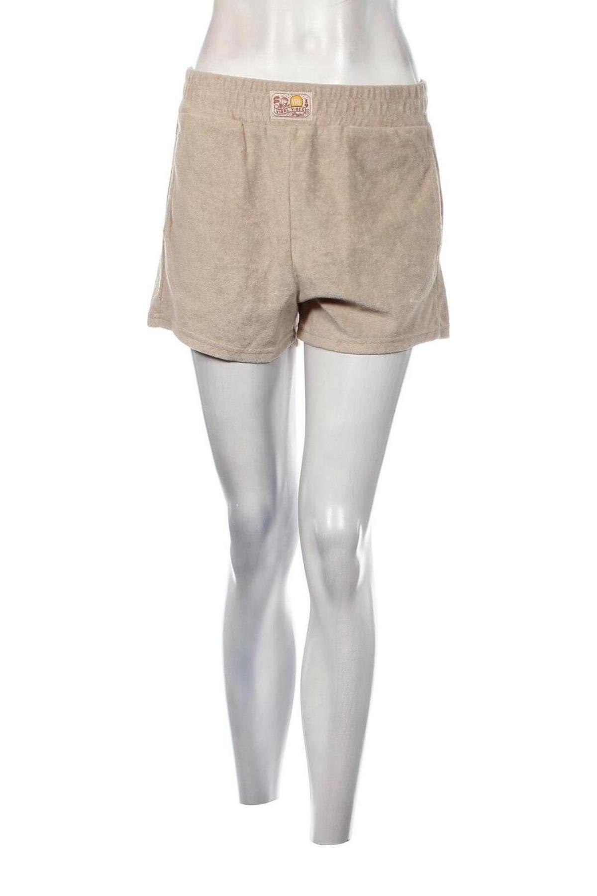 Damen Shorts Viral Vibes, Größe S, Farbe Beige, Preis € 3,71