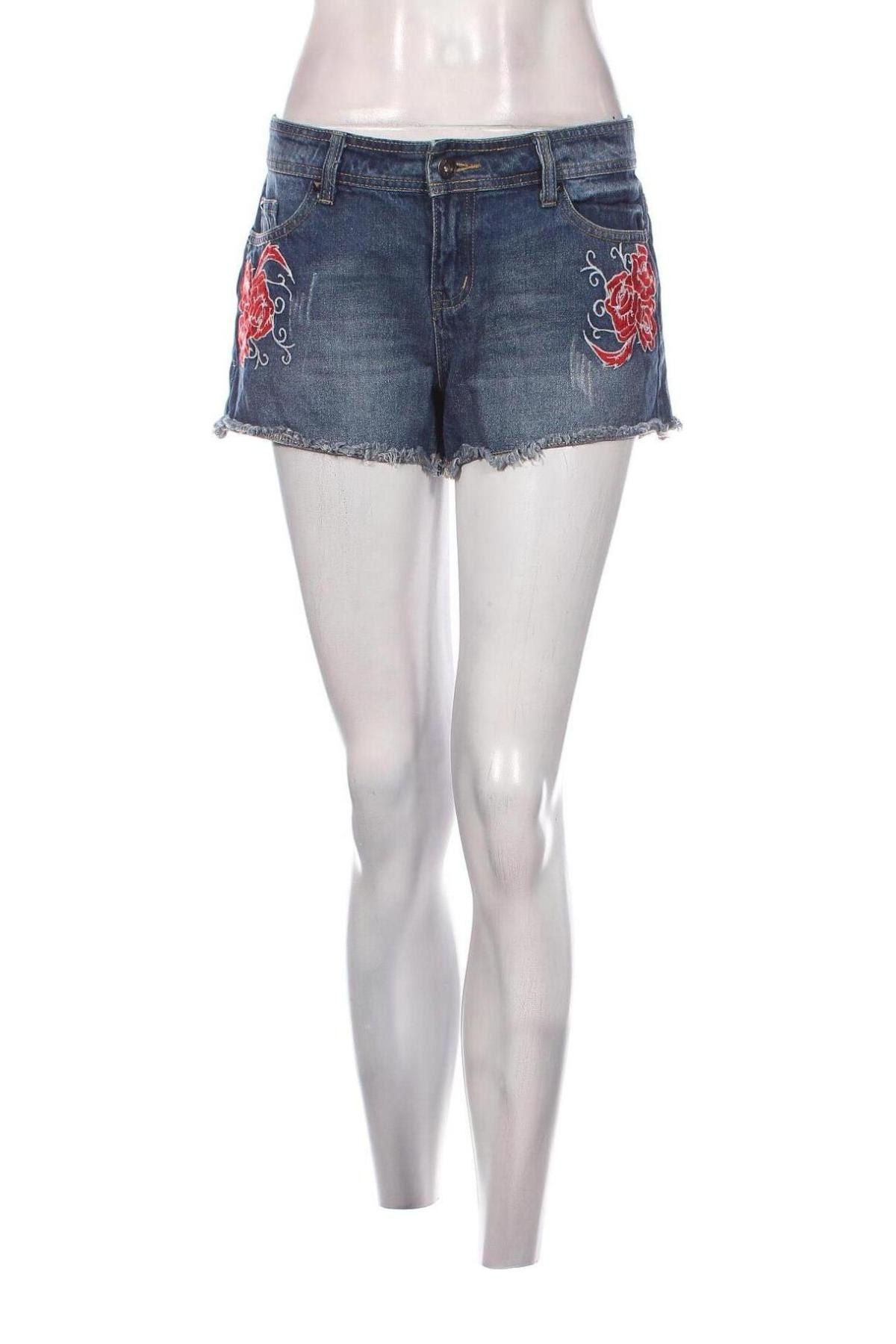 Γυναικείο κοντό παντελόνι Yes Or No, Μέγεθος M, Χρώμα Μπλέ, Τιμή 3,29 €