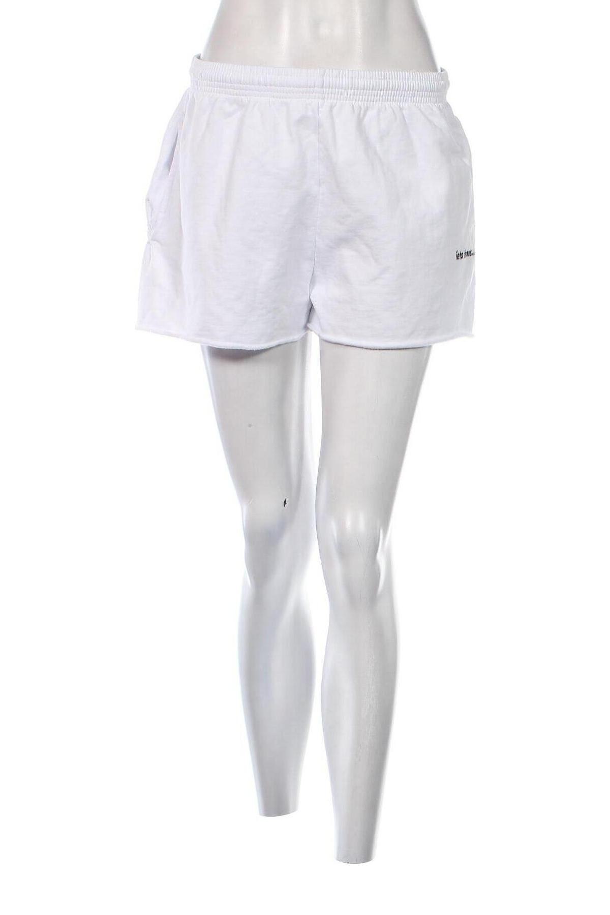 Γυναικείο κοντό παντελόνι iets frans..., Μέγεθος L, Χρώμα Λευκό, Τιμή 6,31 €
