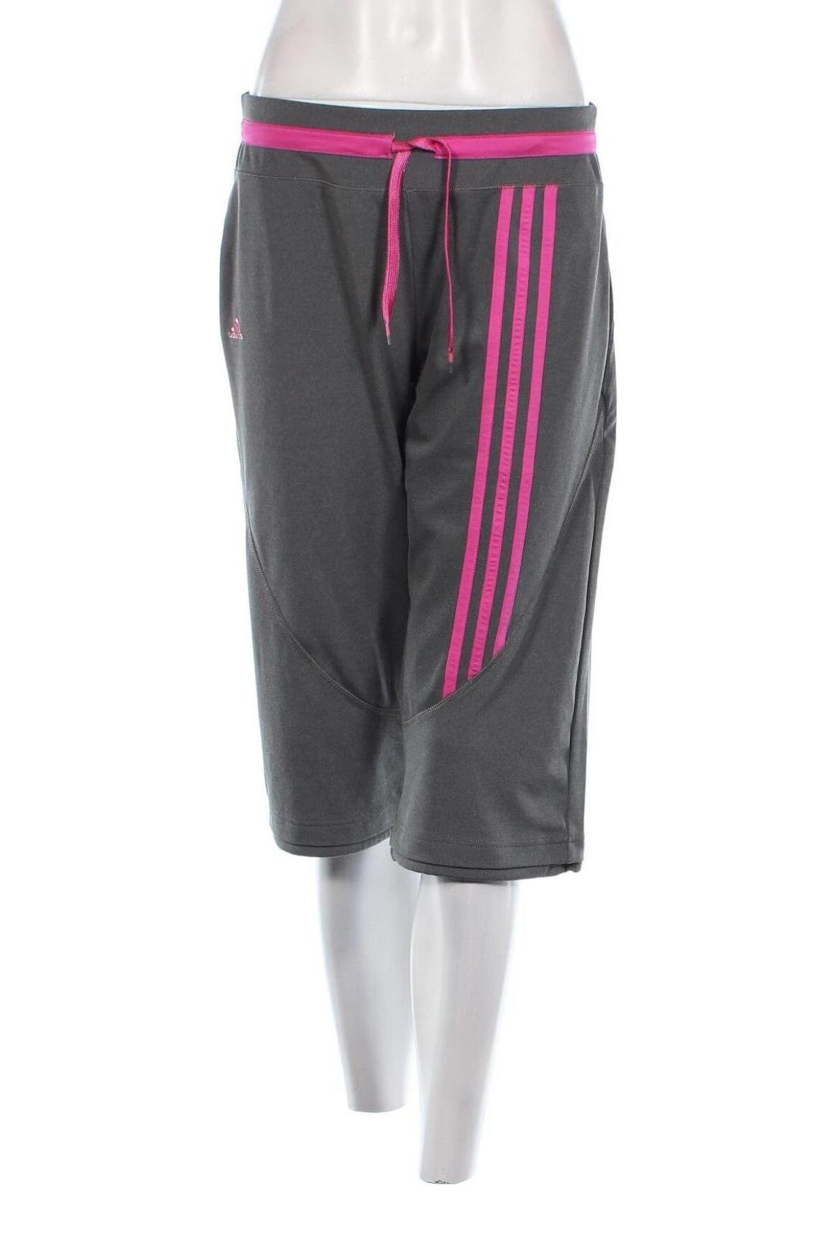 Γυναικείο αθλητικό παντελόνι Adidas, Μέγεθος M, Χρώμα Γκρί, Τιμή 17,94 €