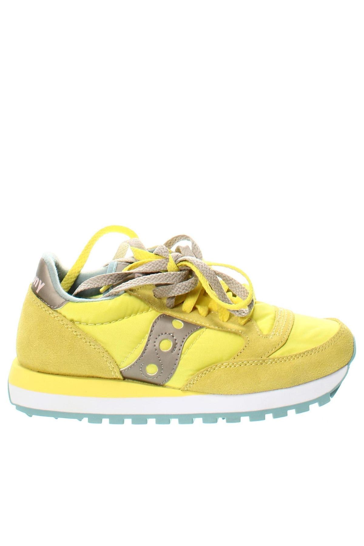 Дамски обувки Saucony, Размер 35, Цвят Жълт, Цена 64,00 лв.