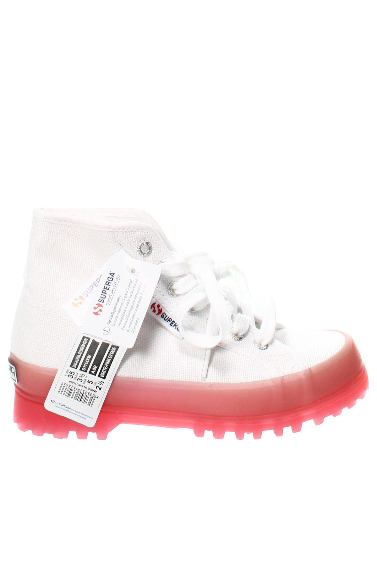 Γυναικεία παπούτσια Superga, Μέγεθος 35, Χρώμα Λευκό, Τιμή 40,67 €
