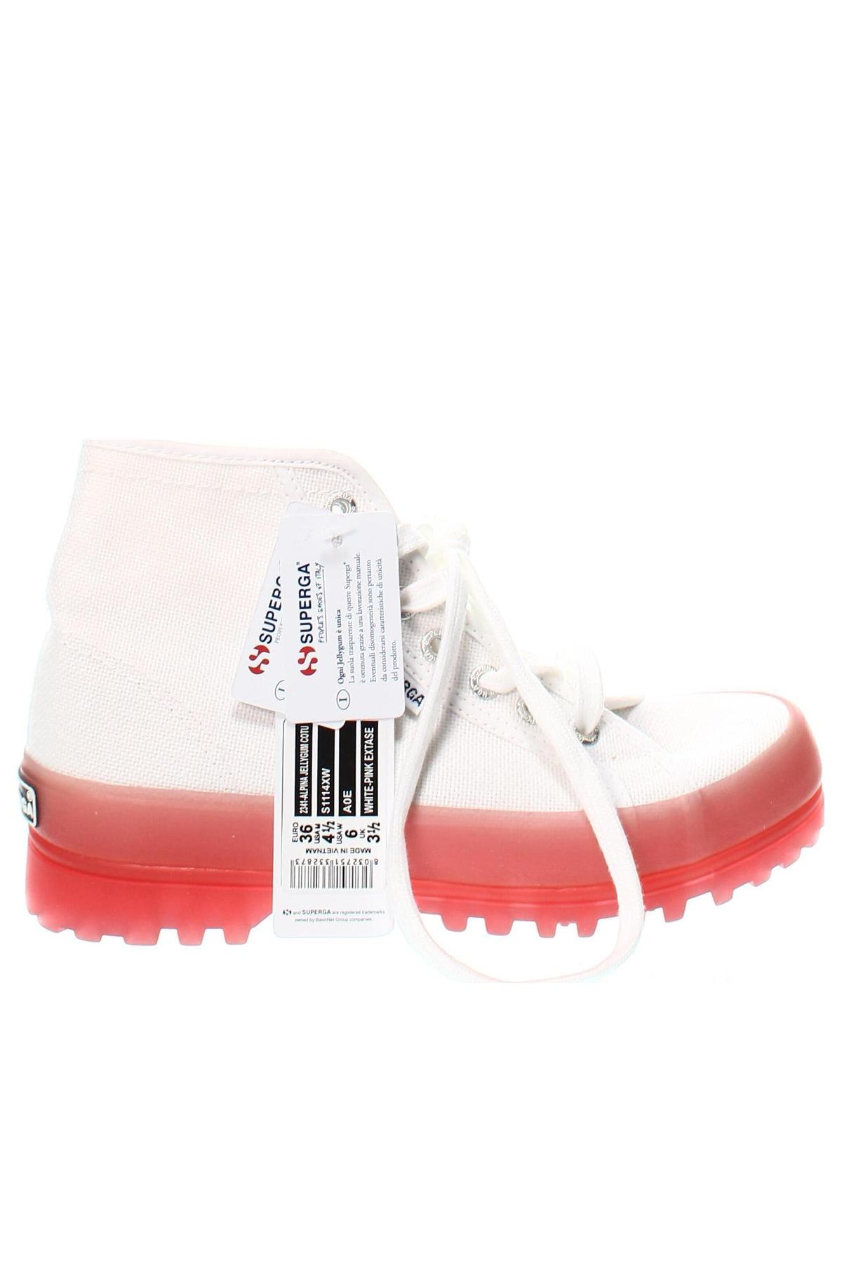 Γυναικεία παπούτσια Superga, Μέγεθος 36, Χρώμα Λευκό, Τιμή 49,79 €