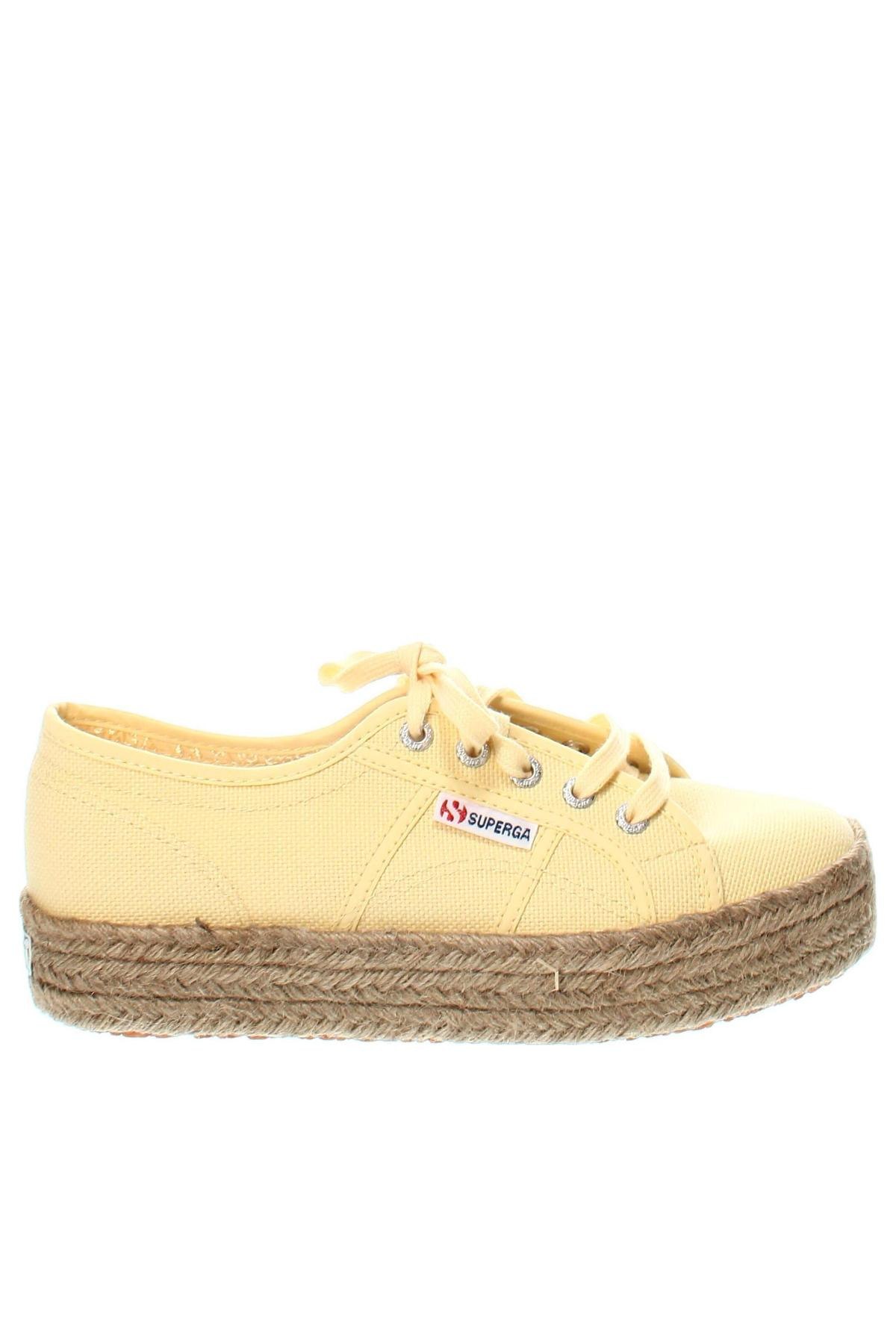 Damenschuhe Superga, Größe 38, Farbe Gelb, Preis 18,26 €