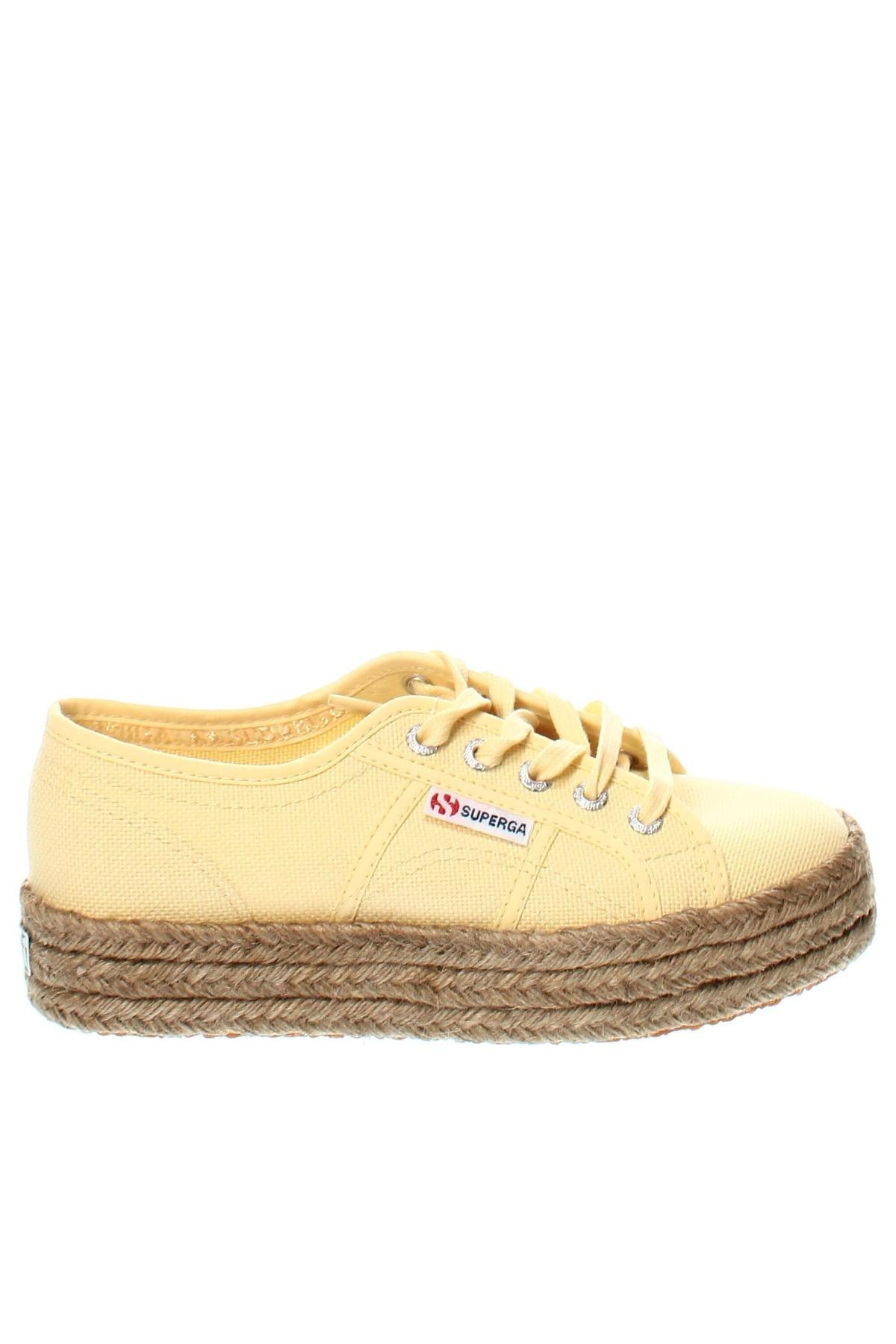 Γυναικεία παπούτσια Superga, Μέγεθος 36, Χρώμα Κίτρινο, Τιμή 82,99 €