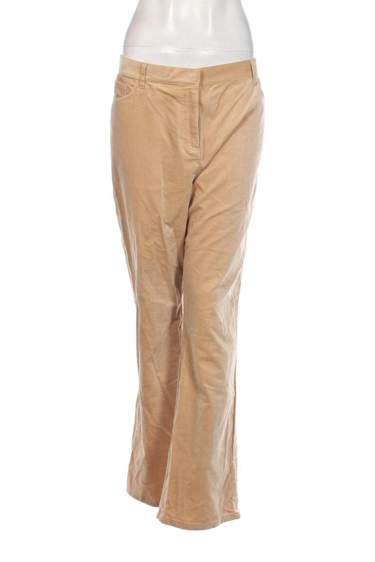 Pantaloni de femei Ann Taylor, Mărime XL, Culoare Bej, Preț 245,82 Lei