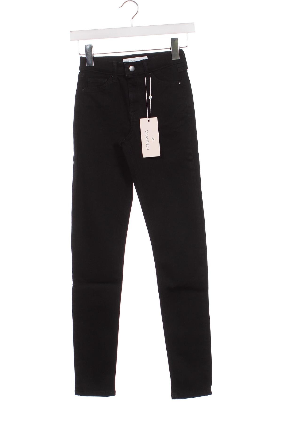 Дамски панталон Anna Field, Размер XXS, Цвят Черен, Цена 20,70 лв.