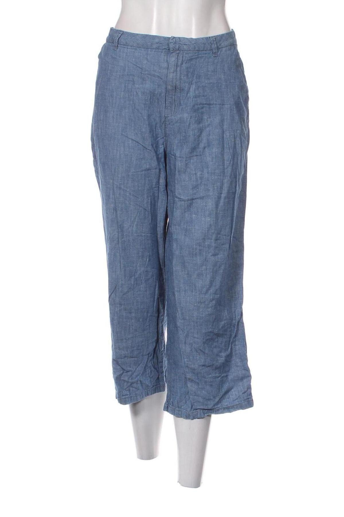 Pantaloni de femei Cubus, Mărime L, Culoare Albastru, Preț 95,39 Lei