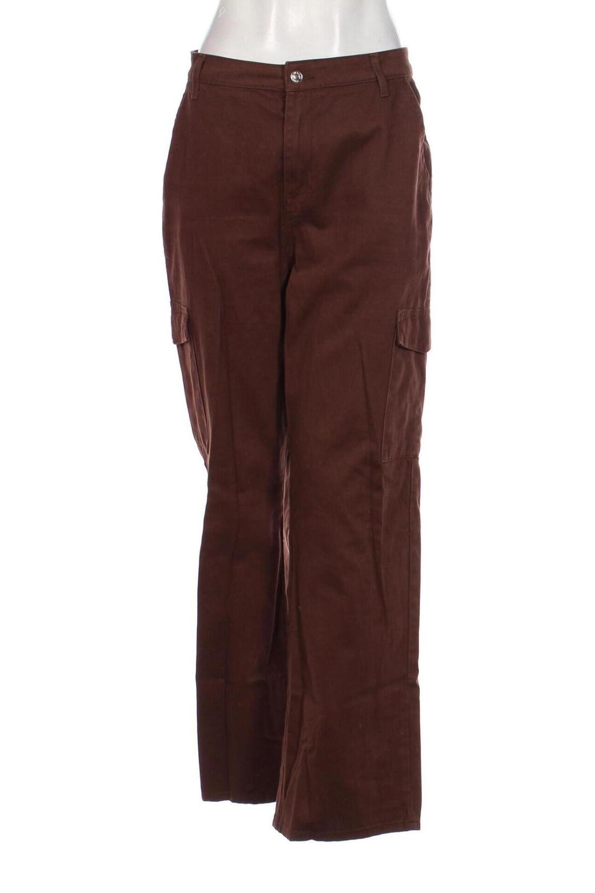 Γυναικείο παντελόνι Denim Co., Μέγεθος L, Χρώμα Καφέ, Τιμή 15,00 €
