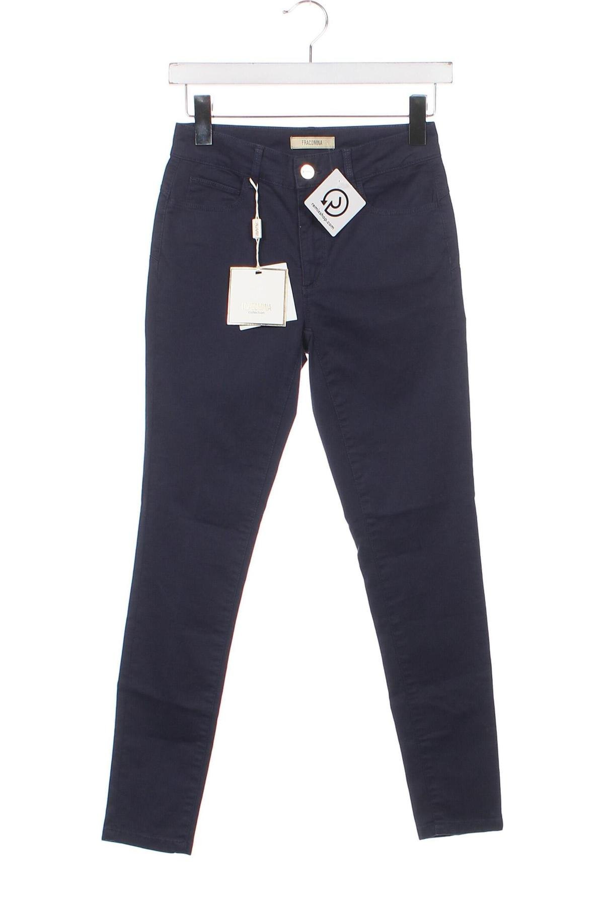 Γυναικείο παντελόνι Fracomina, Μέγεθος XS, Χρώμα Μπλέ, Τιμή 15,80 €