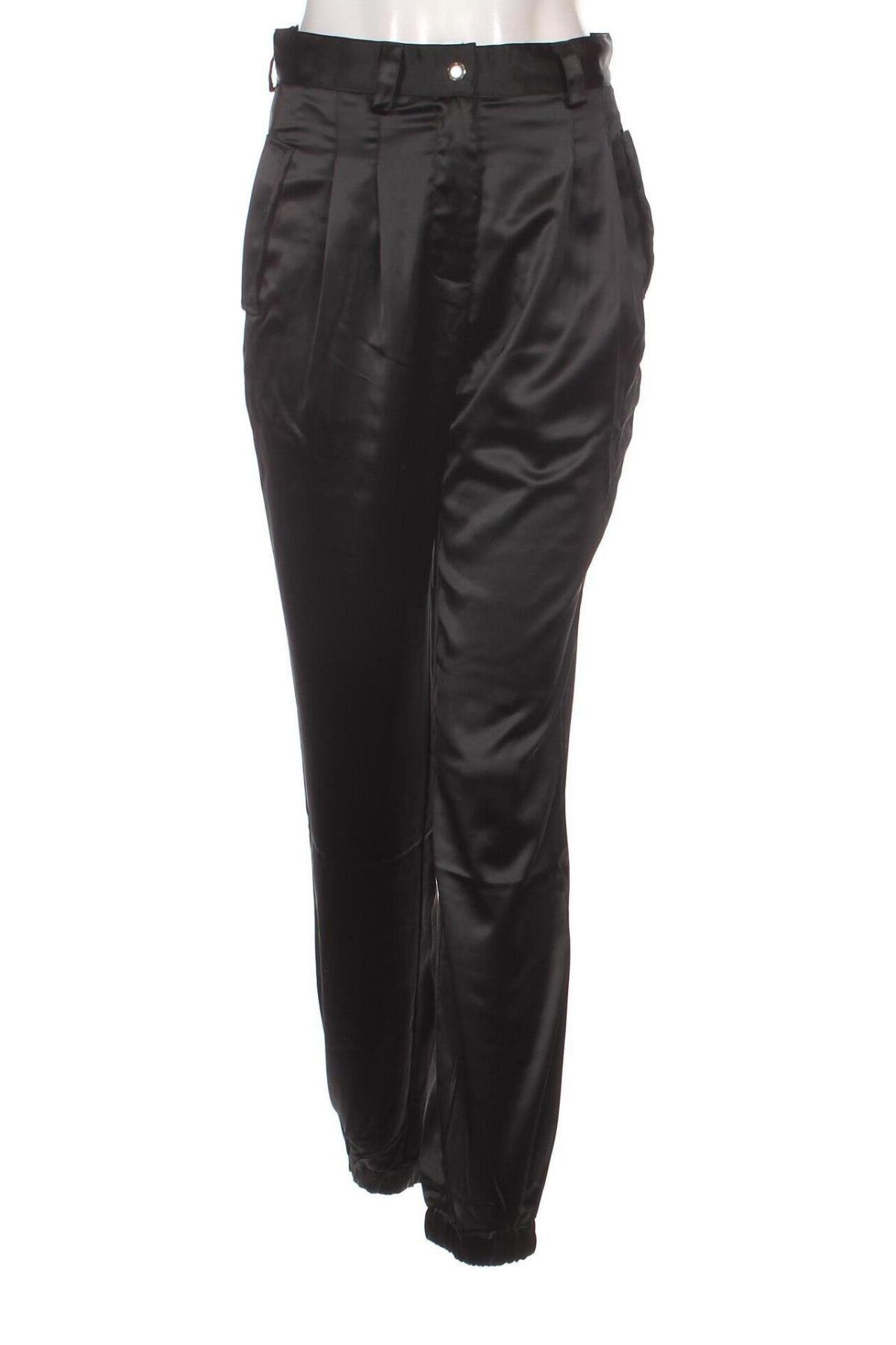 Γυναικείο παντελόνι Guido Maria Kretschmer for About You, Μέγεθος XS, Χρώμα Μαύρο, Τιμή 8,07 €