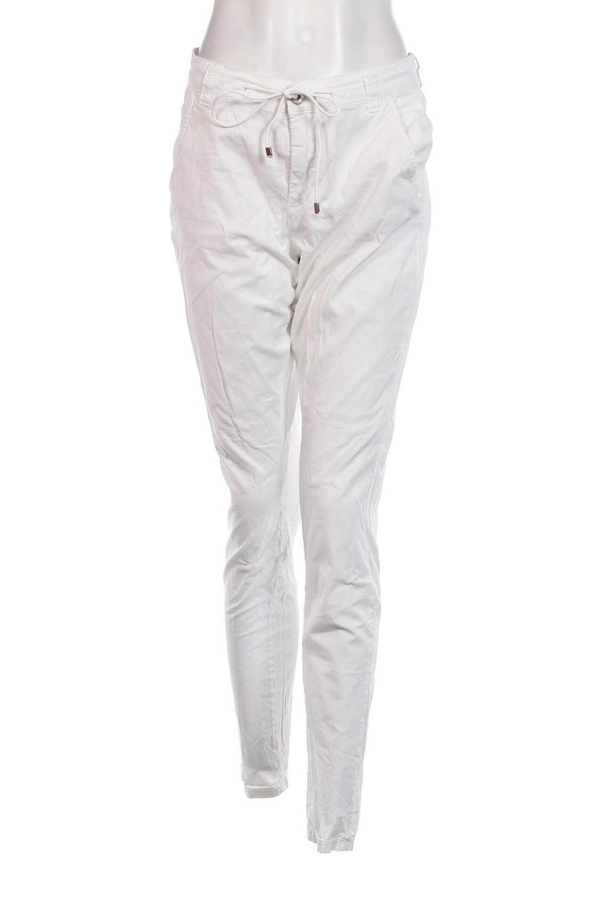 Γυναικείο παντελόνι Mac, Μέγεθος L, Χρώμα Λευκό, Τιμή 25,06 €