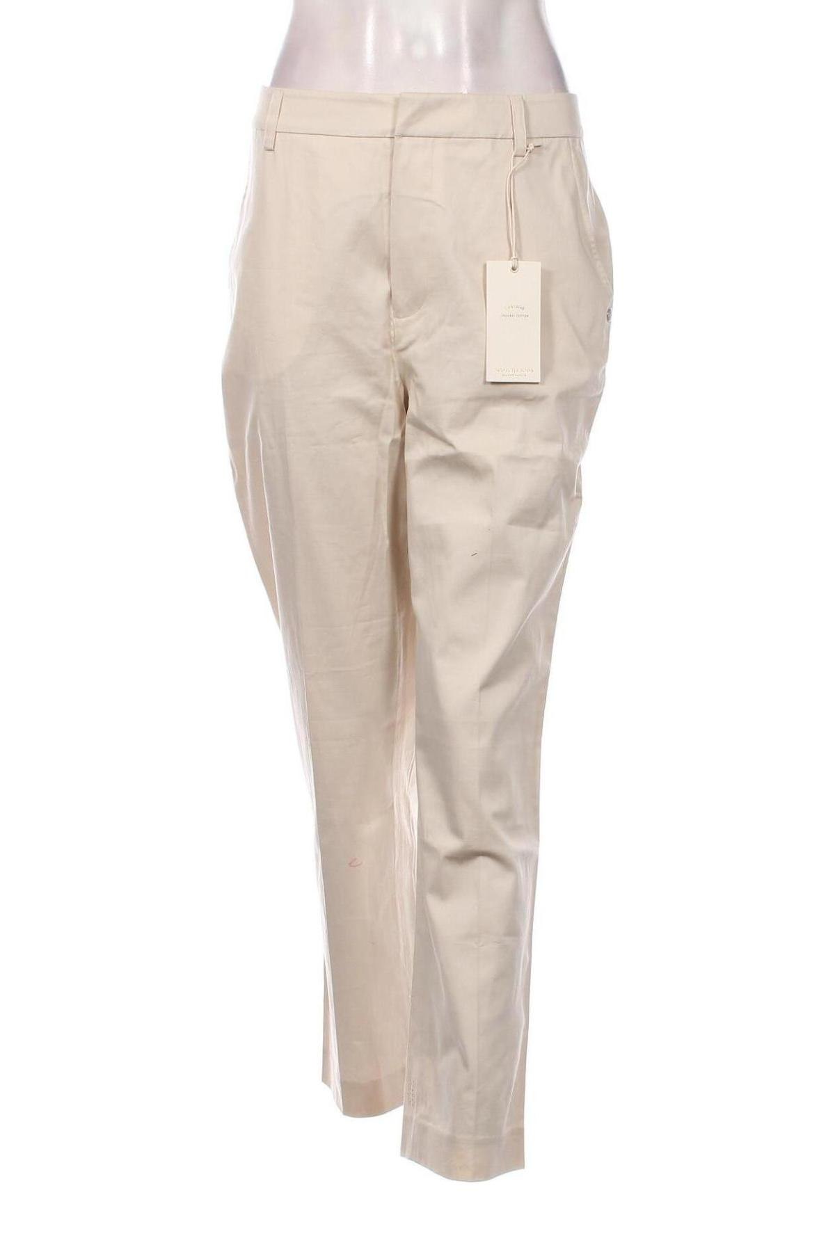Дамски панталон Maison Scotch, Размер M, Цвят Бежов, Цена 57,30 лв.