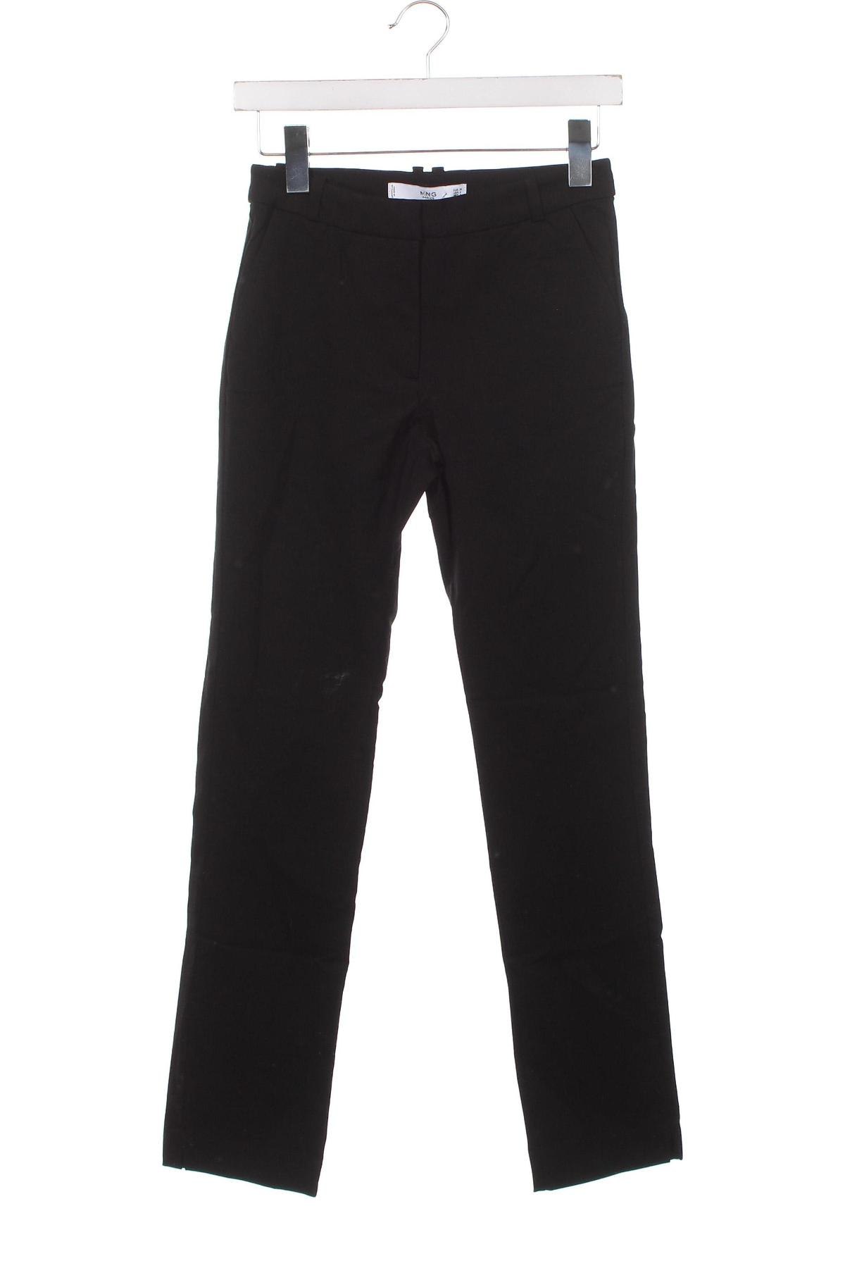 Дамски панталон Mango, Размер S, Цвят Черен, Цена 19,04 лв.