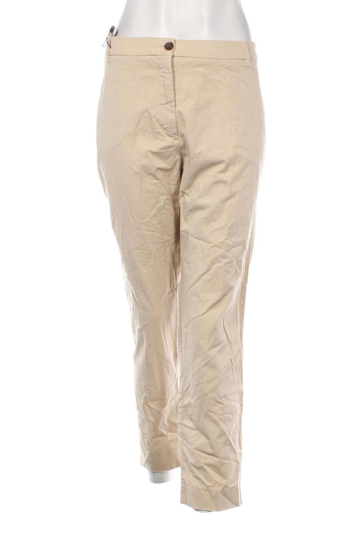Pantaloni de femei Massimo Dutti, Mărime L, Culoare Bej, Preț 110,46 Lei