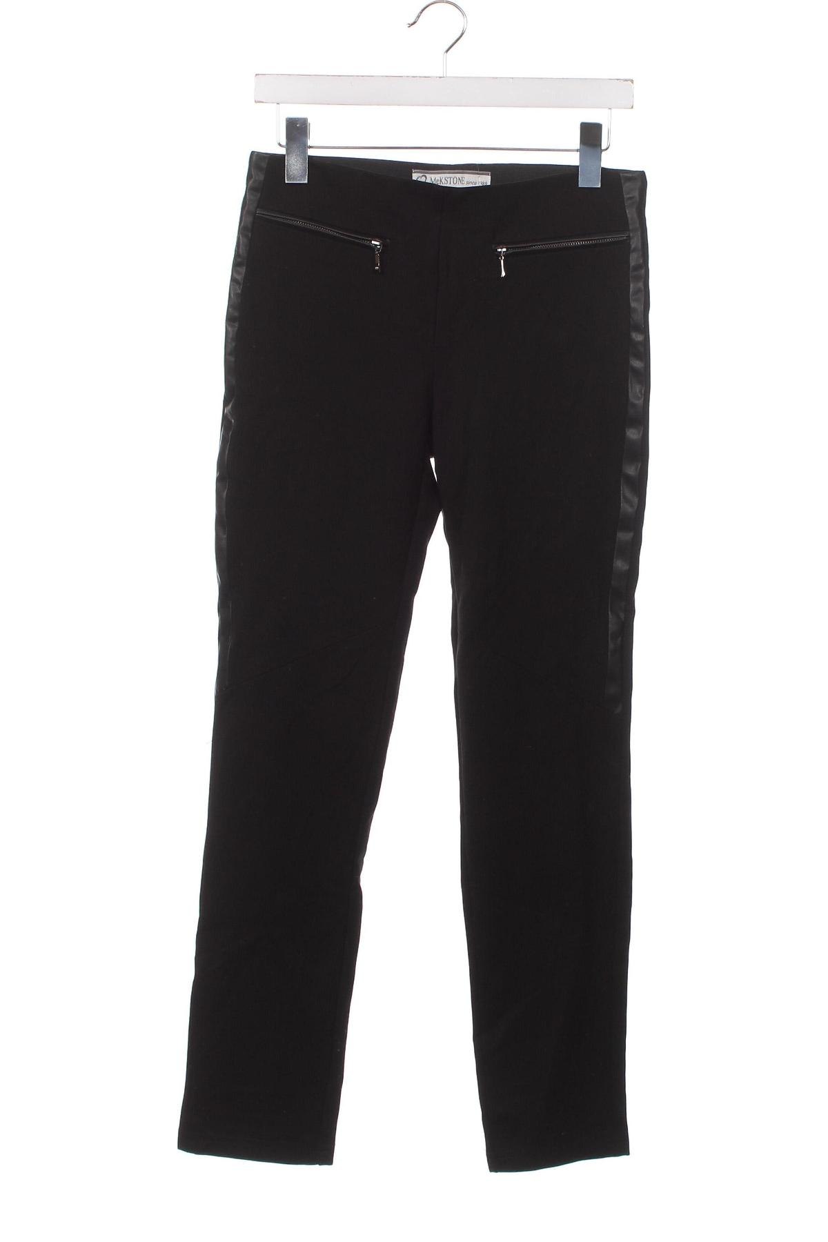 Γυναικείο παντελόνι MeKSTONE, Μέγεθος XS, Χρώμα Μαύρο, Τιμή 5,02 €