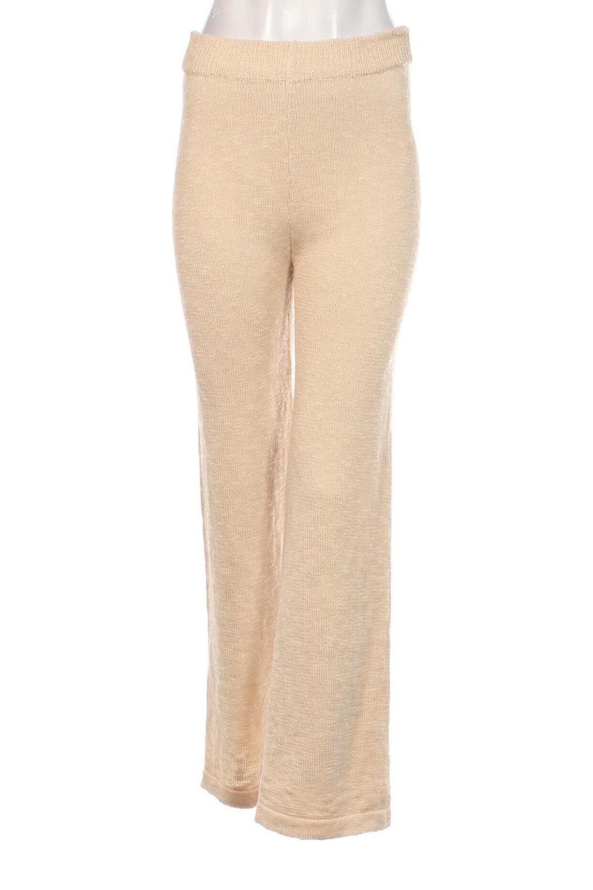 Pantaloni de femei Missguided, Mărime XS, Culoare Ecru, Preț 54,48 Lei