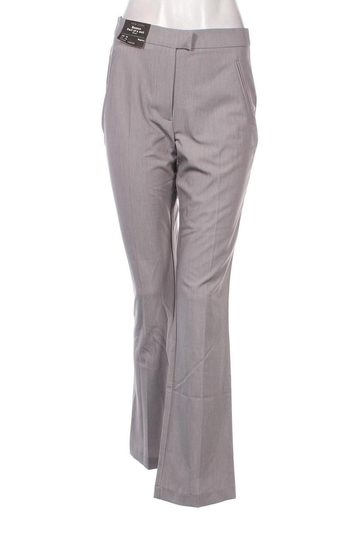 Γυναικείο παντελόνι New Look, Μέγεθος M, Χρώμα Γκρί, Τιμή 9,67 €