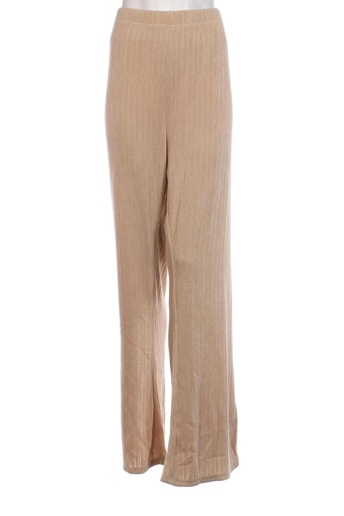 Γυναικείο παντελόνι ONLY, Μέγεθος 3XL, Χρώμα  Μπέζ, Τιμή 9,19 €