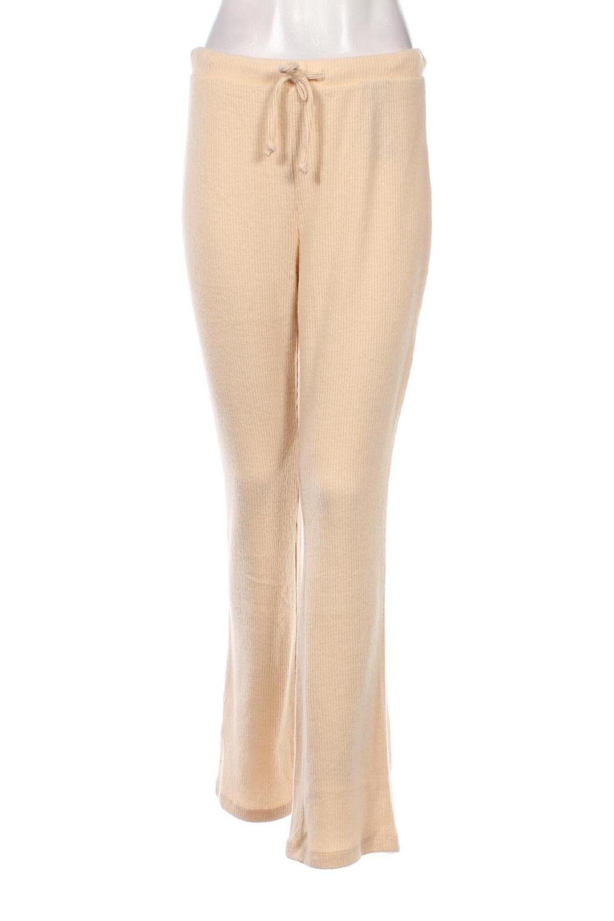 Damenhose Pieces, Größe L, Farbe Beige, Preis 7,24 €