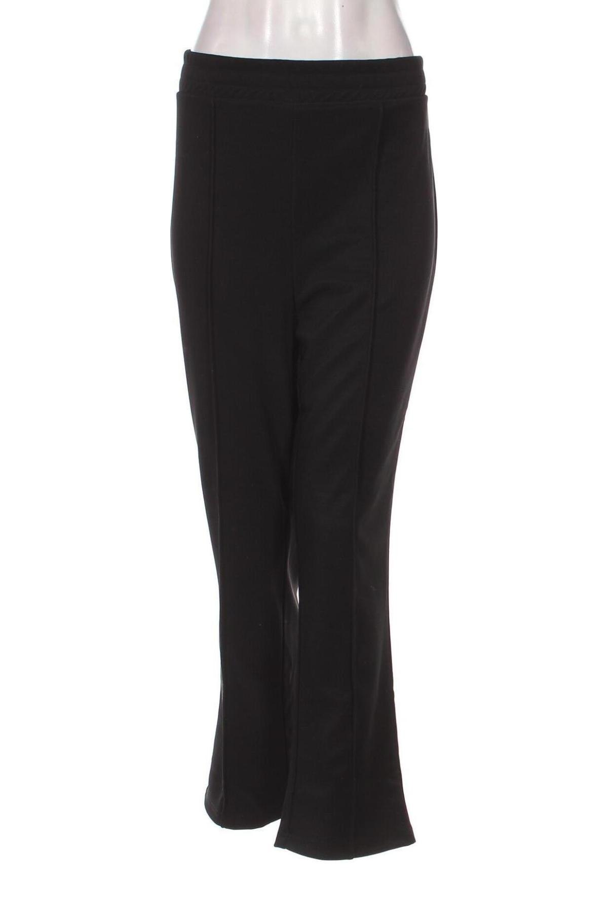 Γυναικείο παντελόνι Pieces, Μέγεθος XXL, Χρώμα Μαύρο, Τιμή 27,84 €