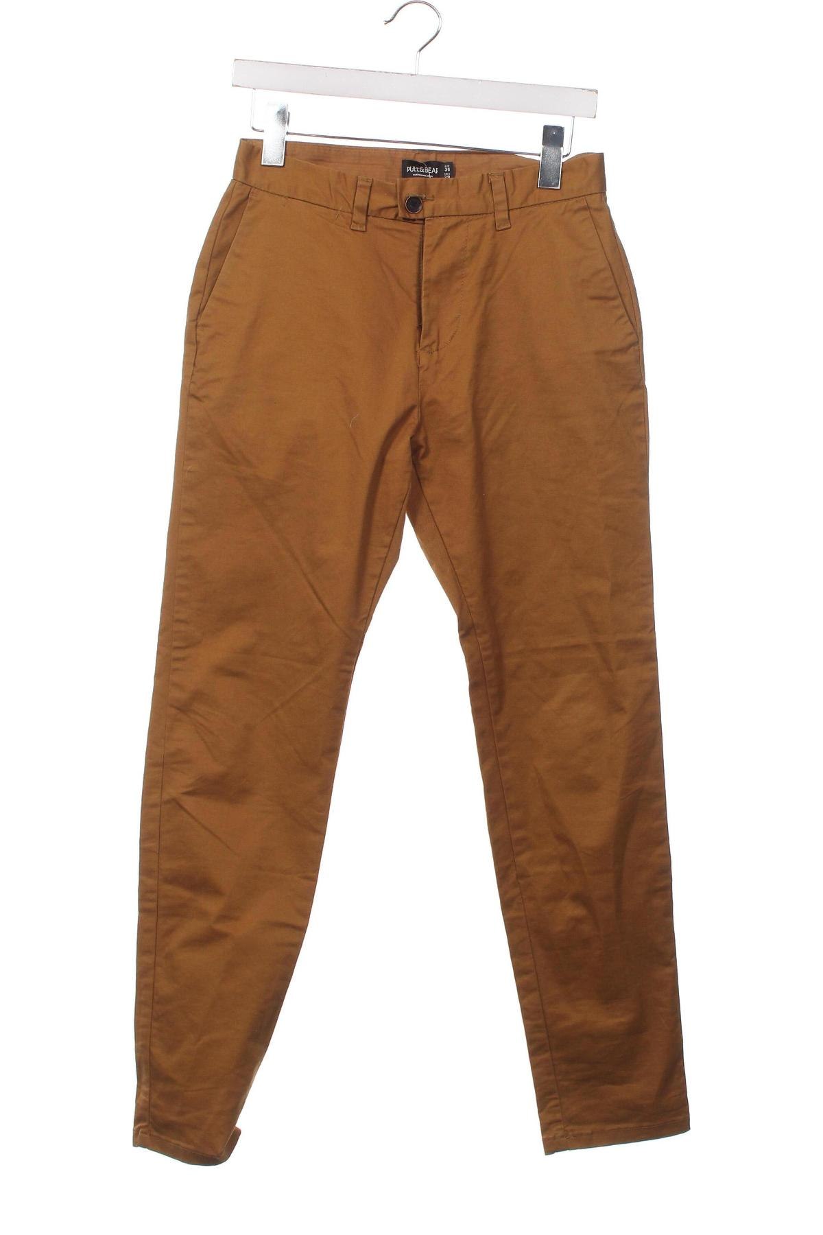 Дамски панталон Pull&Bear, Размер S, Цвят Бежов, Цена 10,15 лв.