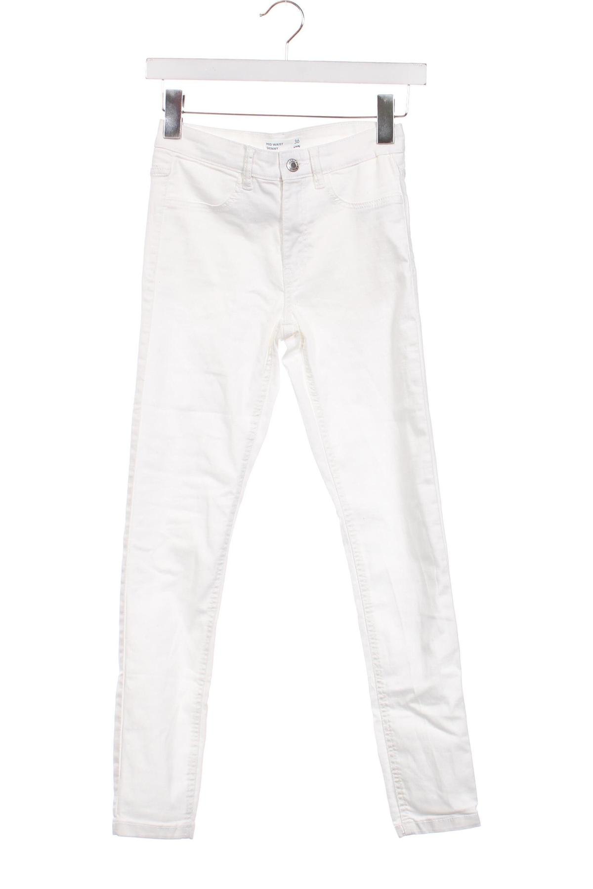 Γυναικείο παντελόνι Sinsay, Μέγεθος S, Χρώμα Λευκό, Τιμή 4,75 €