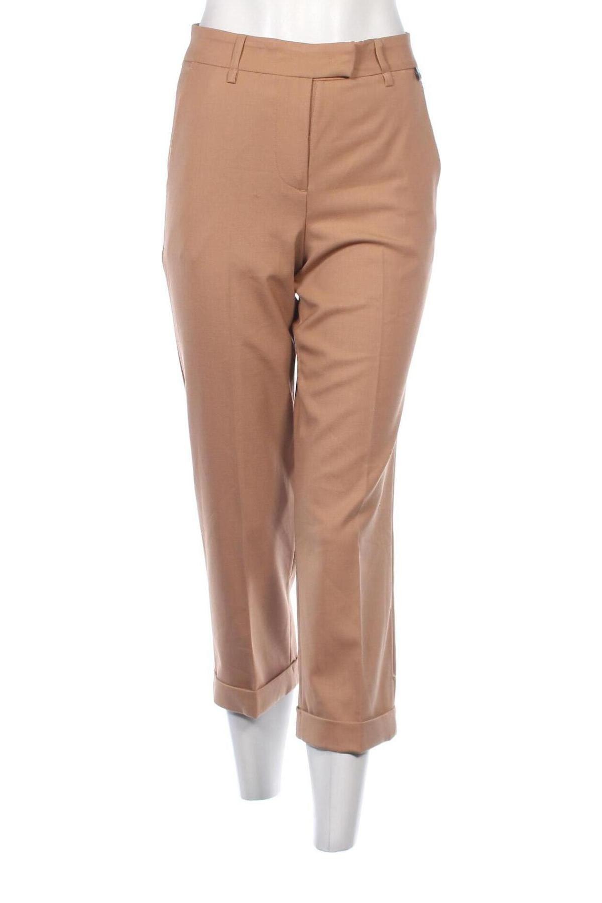 Γυναικείο παντελόνι TWINSET, Μέγεθος M, Χρώμα  Μπέζ, Τιμή 138,14 €