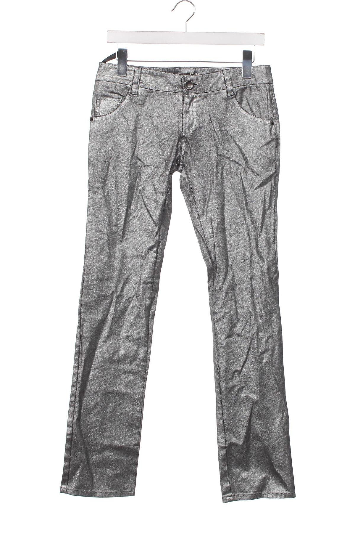 Pantaloni de femei Toi & Moi, Mărime M, Culoare Argintiu, Preț 18,12 Lei