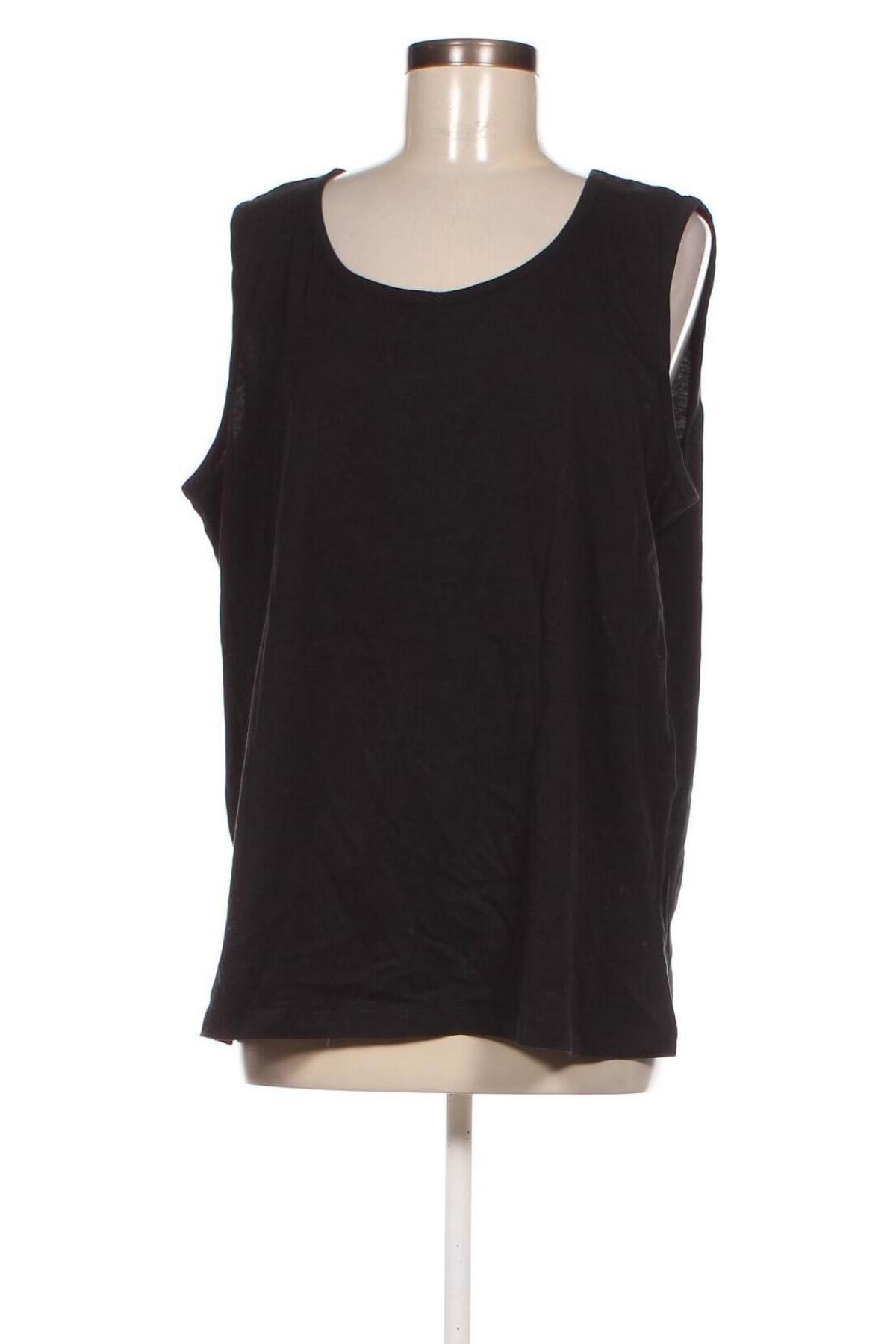 Γυναικείο αμάνικο μπλουζάκι, Μέγεθος XL, Χρώμα Μαύρο, Τιμή 3,38 €