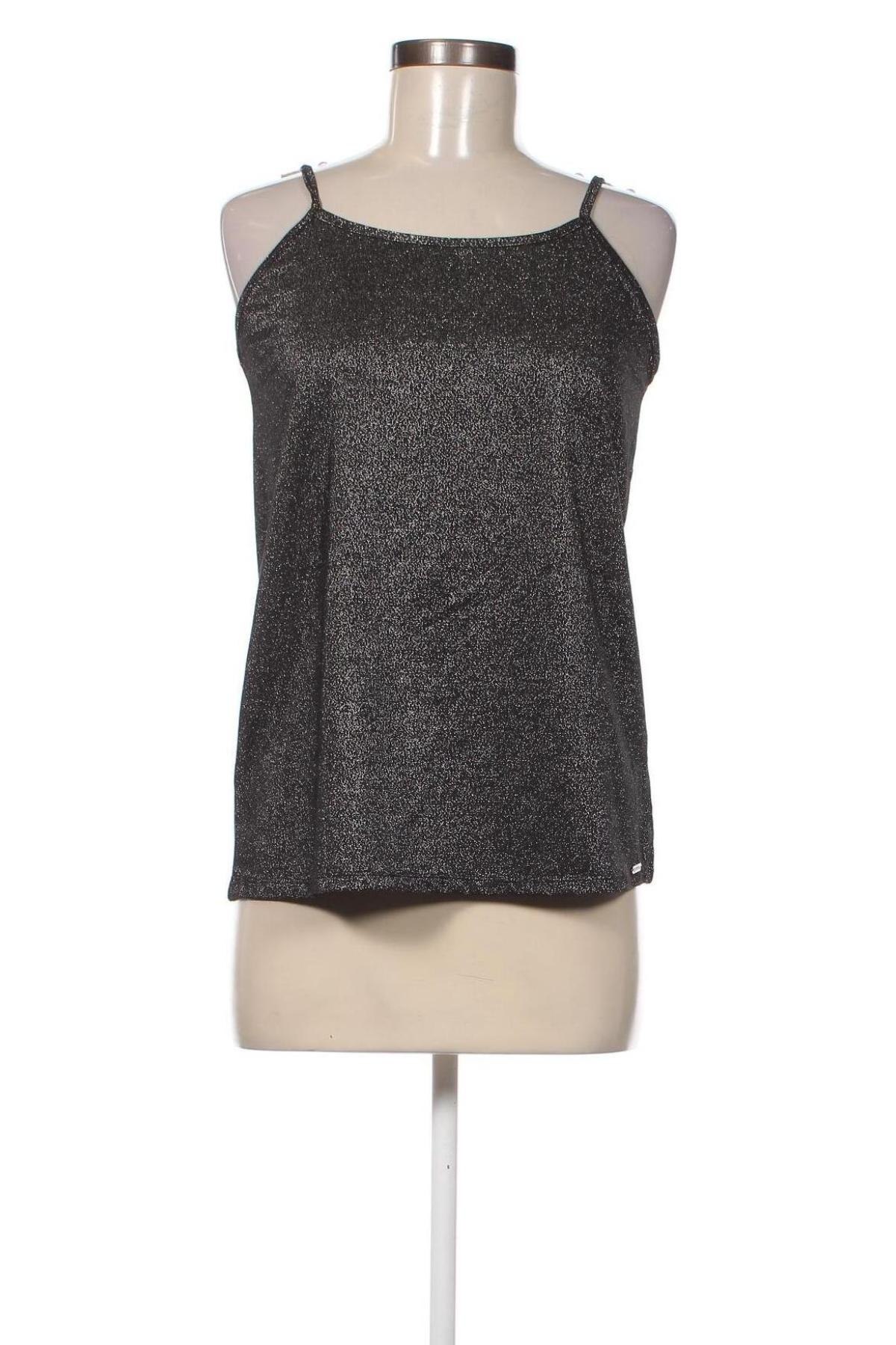 Γυναικείο αμάνικο μπλουζάκι, Μέγεθος L, Χρώμα Μαύρο, Τιμή 3,30 €