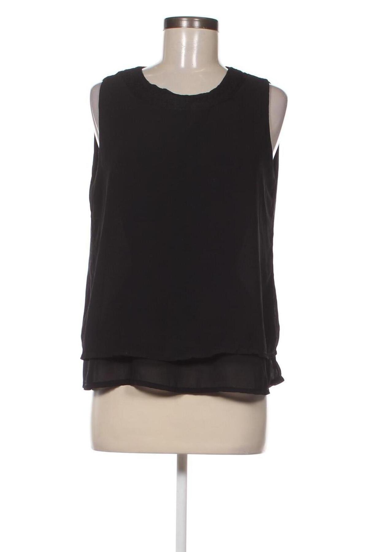 Γυναικείο αμάνικο μπλουζάκι, Μέγεθος S, Χρώμα Μαύρο, Τιμή 2,73 €