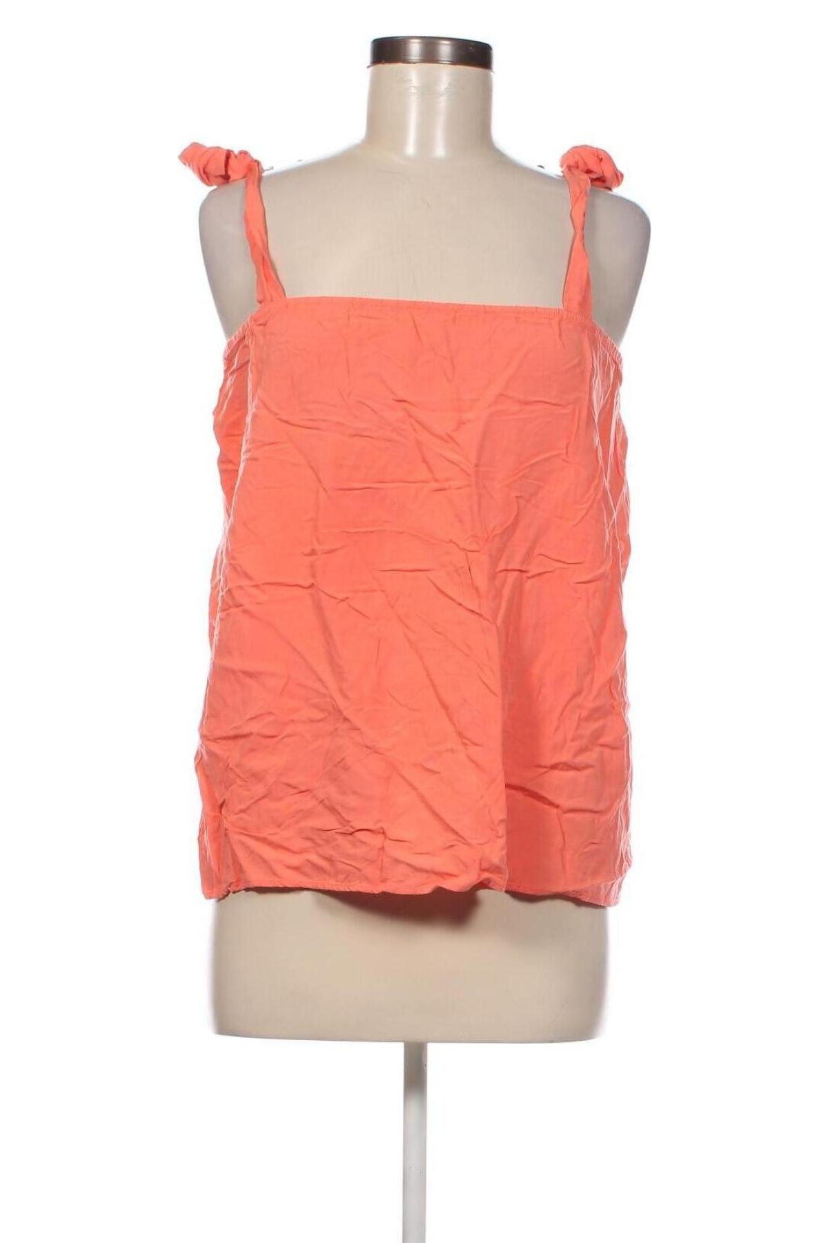Γυναικείο αμάνικο μπλουζάκι Broadway, Μέγεθος M, Χρώμα Πορτοκαλί, Τιμή 2,73 €