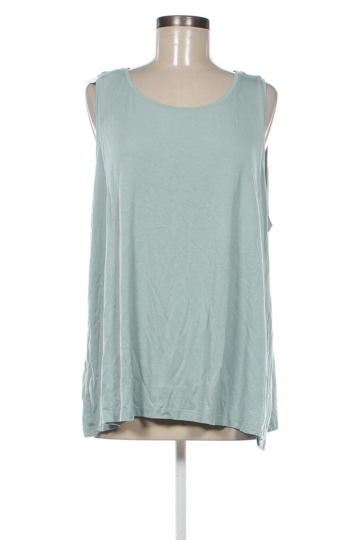 Γυναικείο αμάνικο μπλουζάκι C&A, Μέγεθος XL, Χρώμα Μπλέ, Τιμή 4,58 €