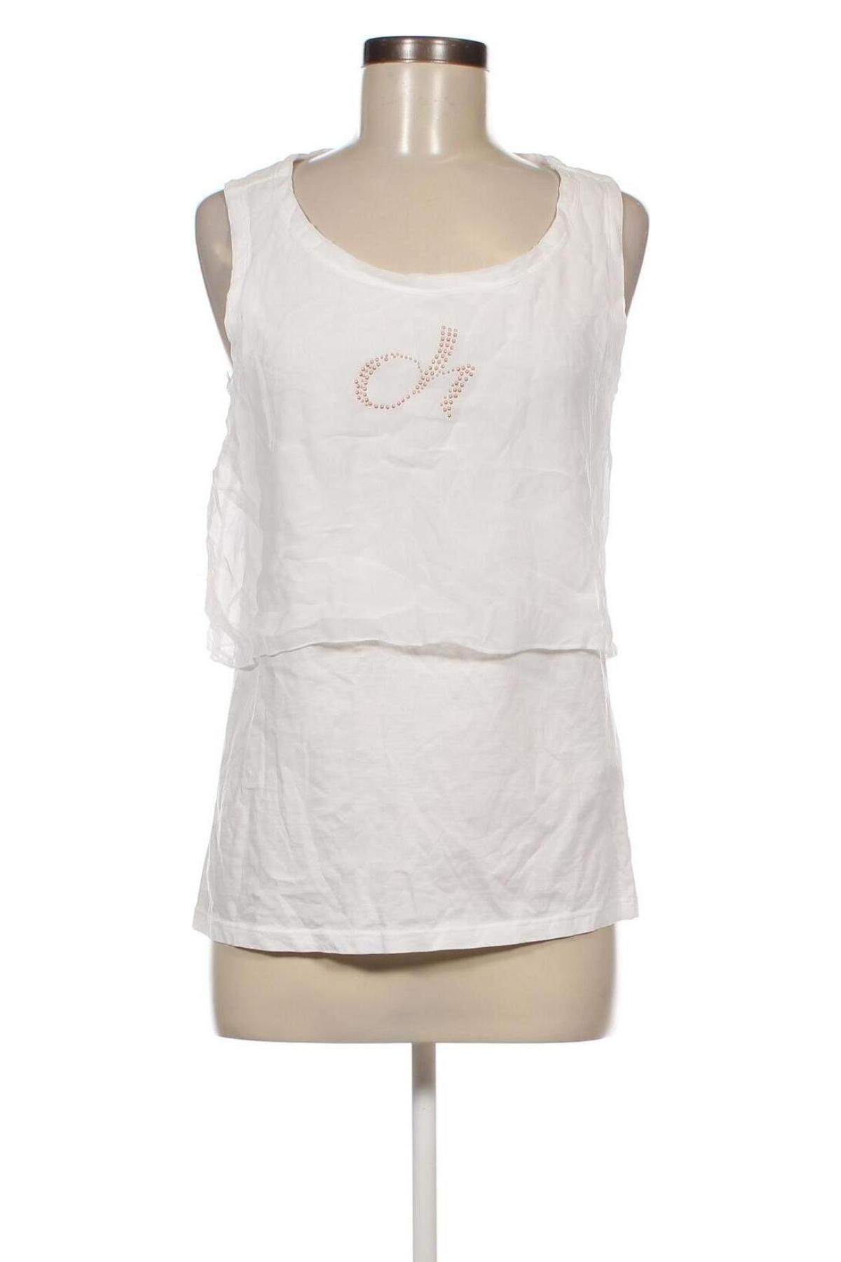 Γυναικείο αμάνικο μπλουζάκι Deha, Μέγεθος M, Χρώμα Λευκό, Τιμή 5,57 €
