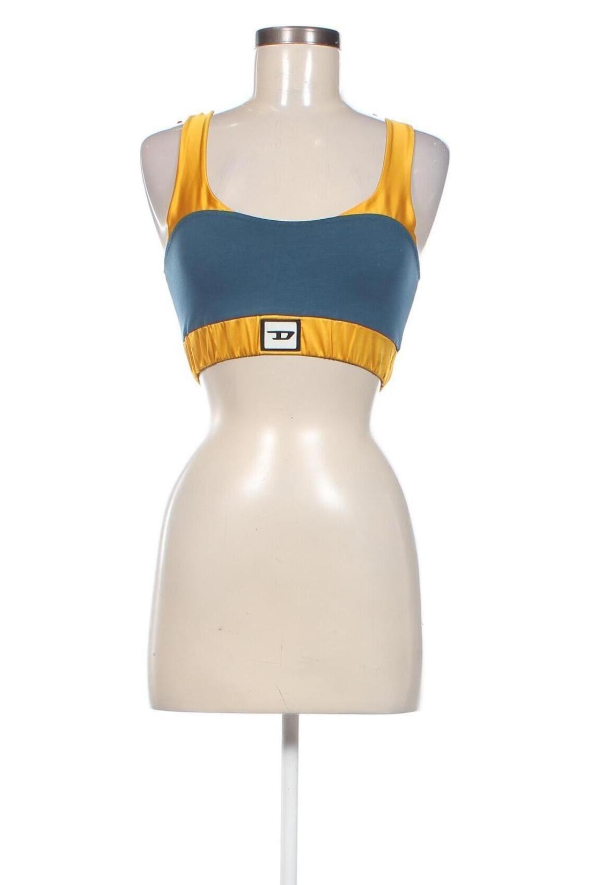 Γυναικείο αμάνικο μπλουζάκι Diesel, Μέγεθος XS, Χρώμα Πολύχρωμο, Τιμή 39,96 €
