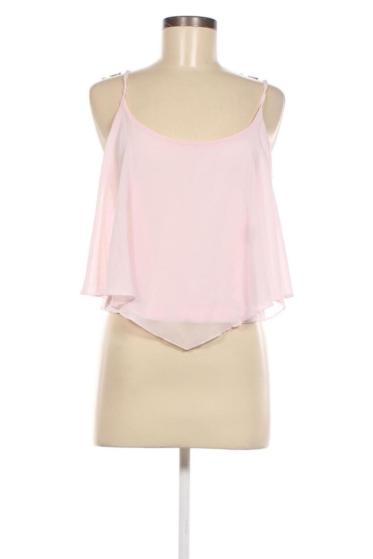 Γυναικείο αμάνικο μπλουζάκι Fb Sister, Μέγεθος XL, Χρώμα Ρόζ , Τιμή 5,46 €