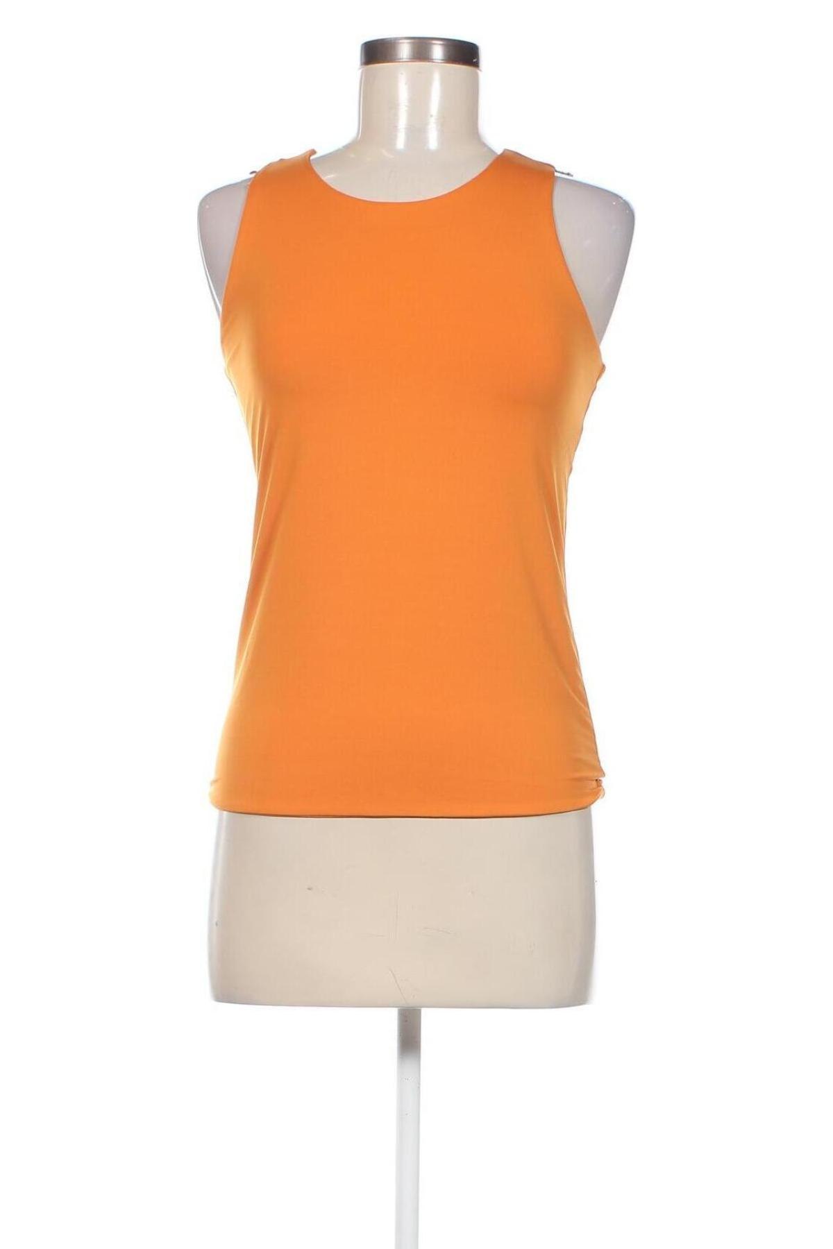 Γυναικείο αμάνικο μπλουζάκι Fransa, Μέγεθος S, Χρώμα Πορτοκαλί, Τιμή 4,93 €