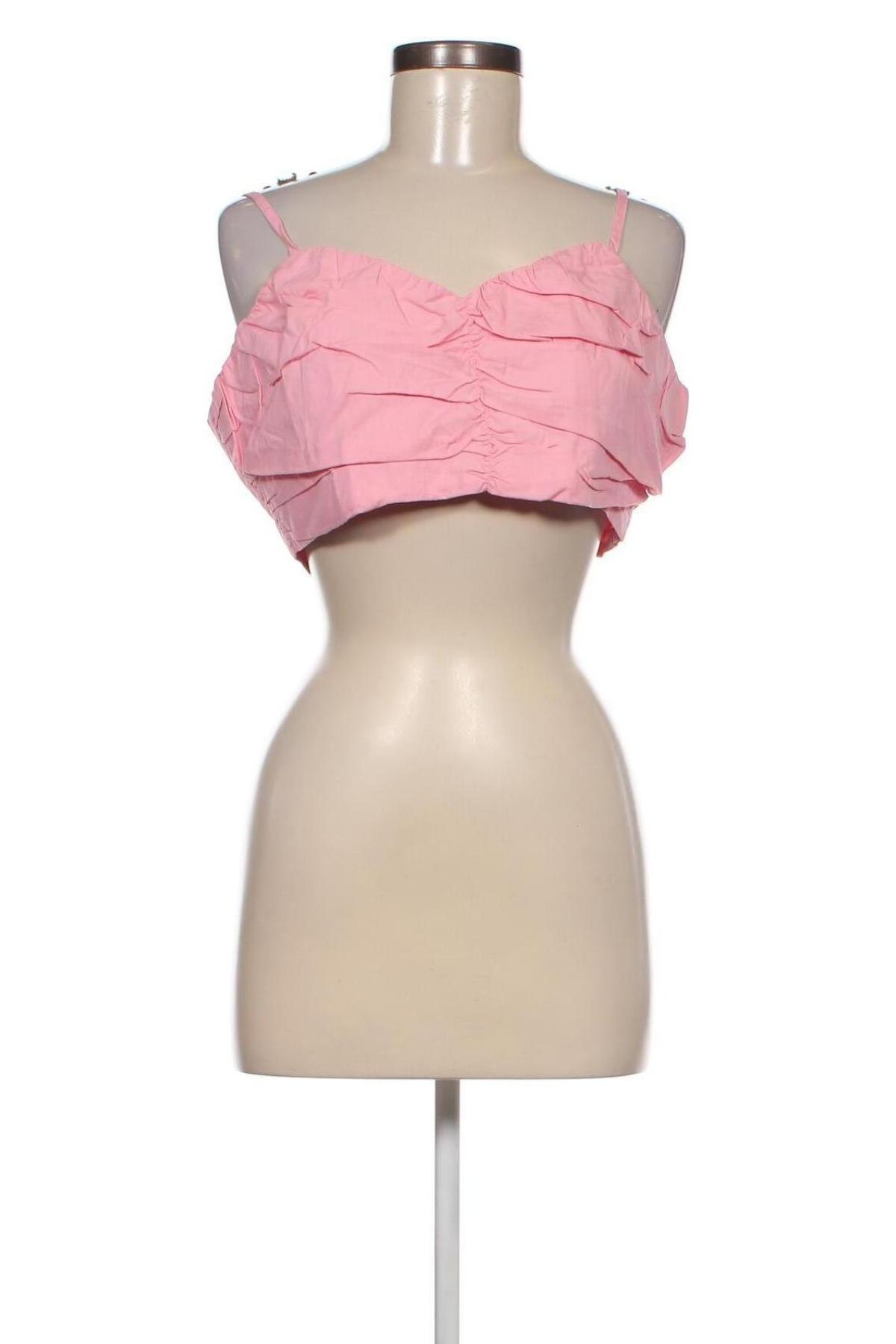 Γυναικείο αμάνικο μπλουζάκι Glamorous, Μέγεθος L, Χρώμα Ρόζ , Τιμή 2,24 €