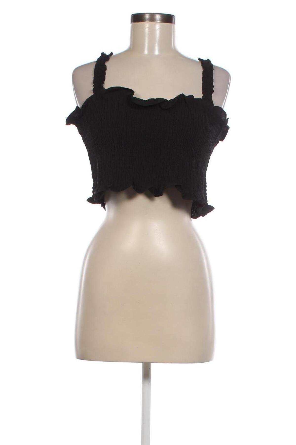 Γυναικείο αμάνικο μπλουζάκι Glamorous, Μέγεθος XL, Χρώμα Μαύρο, Τιμή 2,24 €