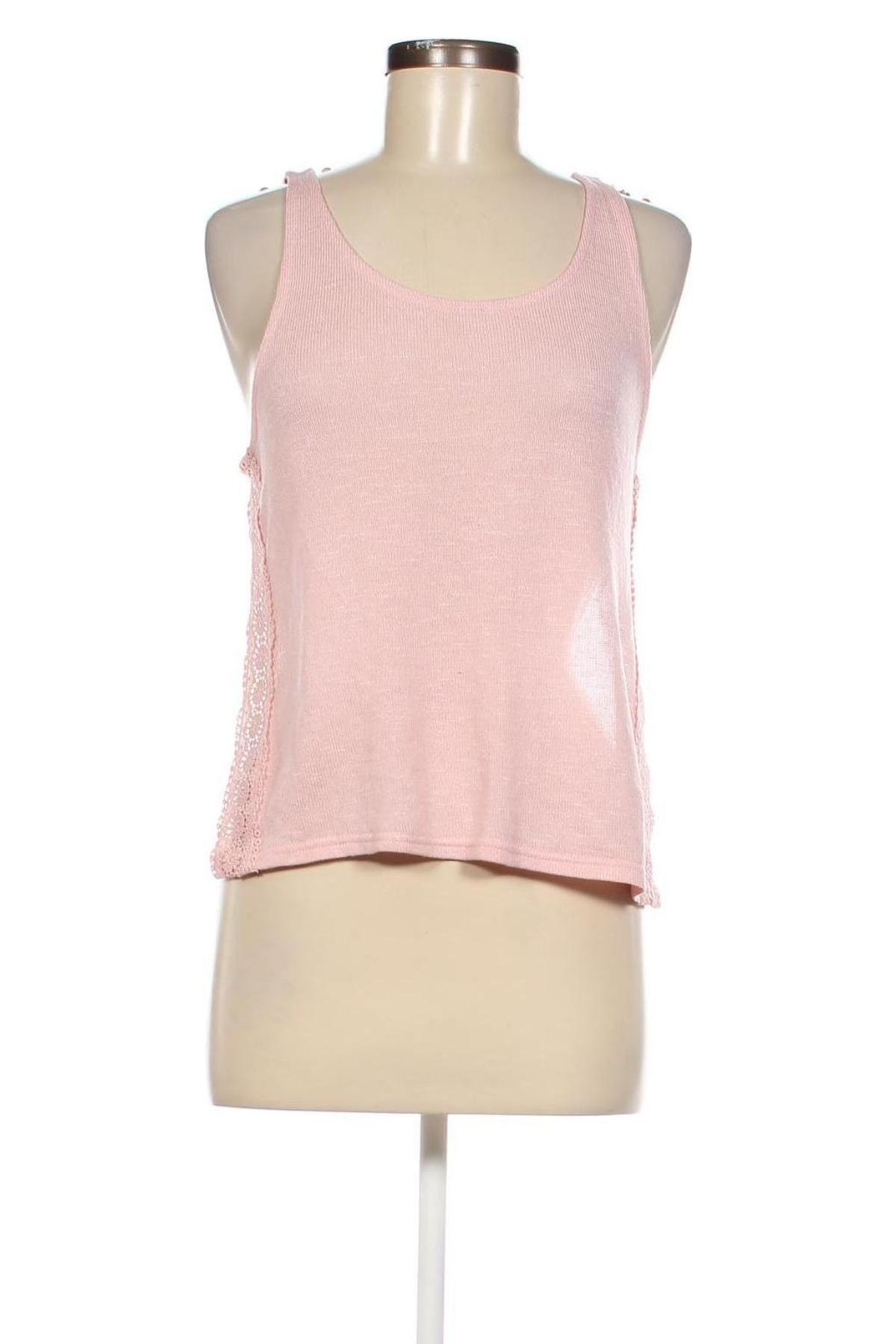 Γυναικείο αμάνικο μπλουζάκι H&M Divided, Μέγεθος S, Χρώμα Ρόζ , Τιμή 1,85 €