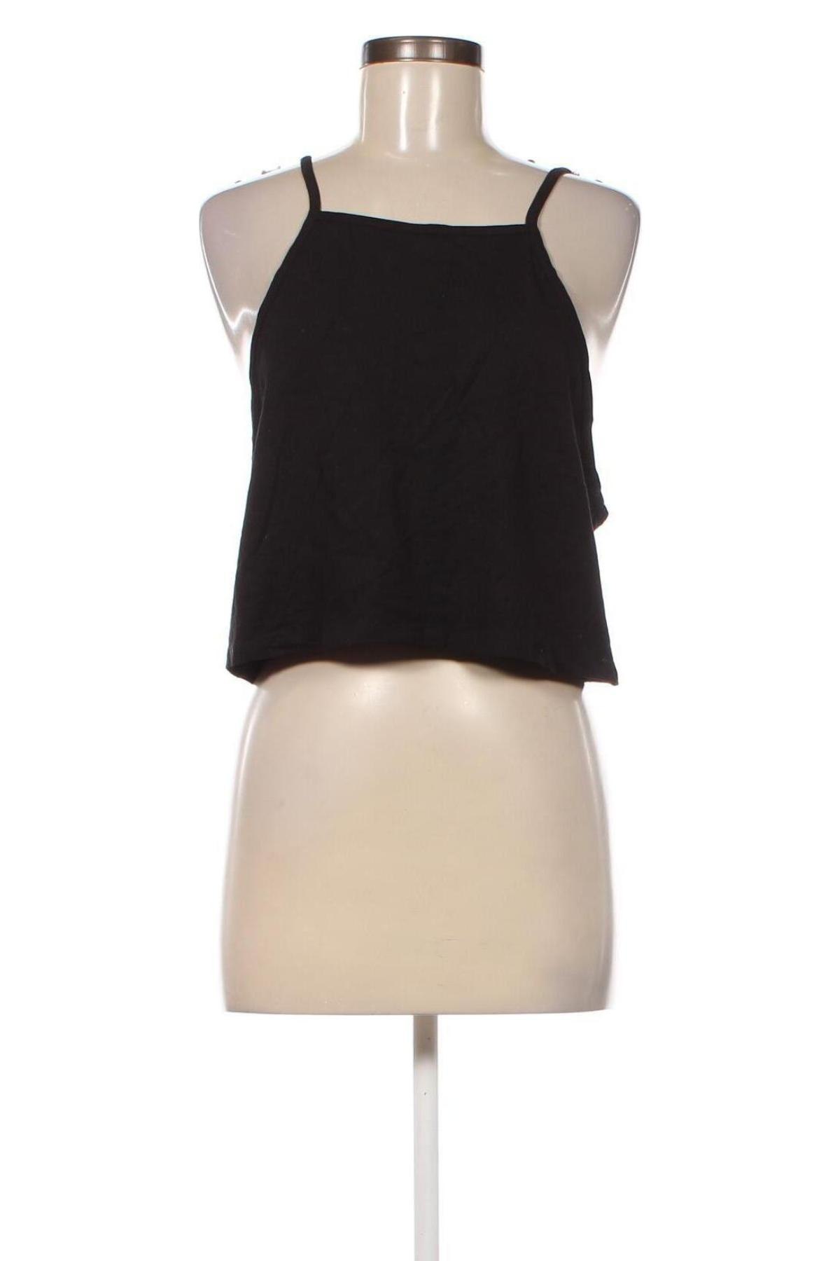 Γυναικείο αμάνικο μπλουζάκι H&M Divided, Μέγεθος XL, Χρώμα Μαύρο, Τιμή 2,73 €