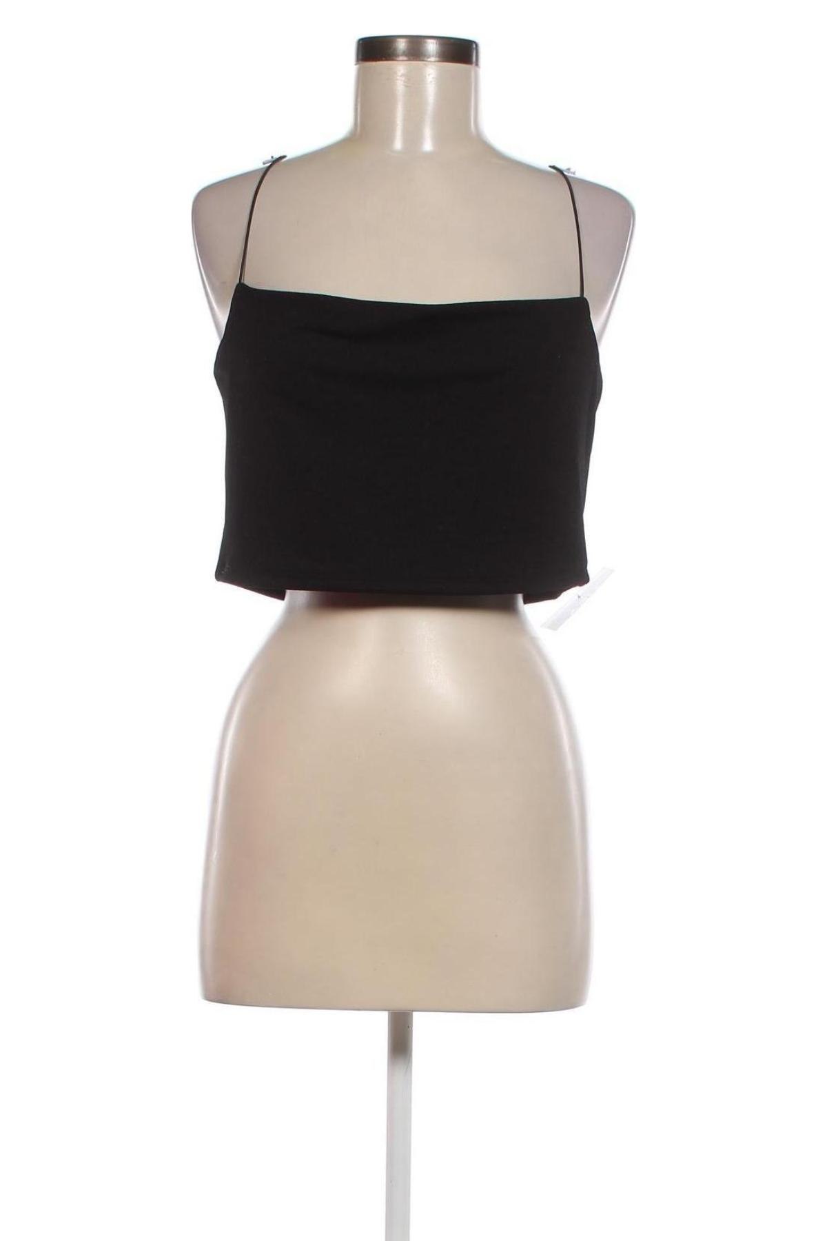 Γυναικείο αμάνικο μπλουζάκι Nly One, Μέγεθος XL, Χρώμα Μαύρο, Τιμή 4,98 €