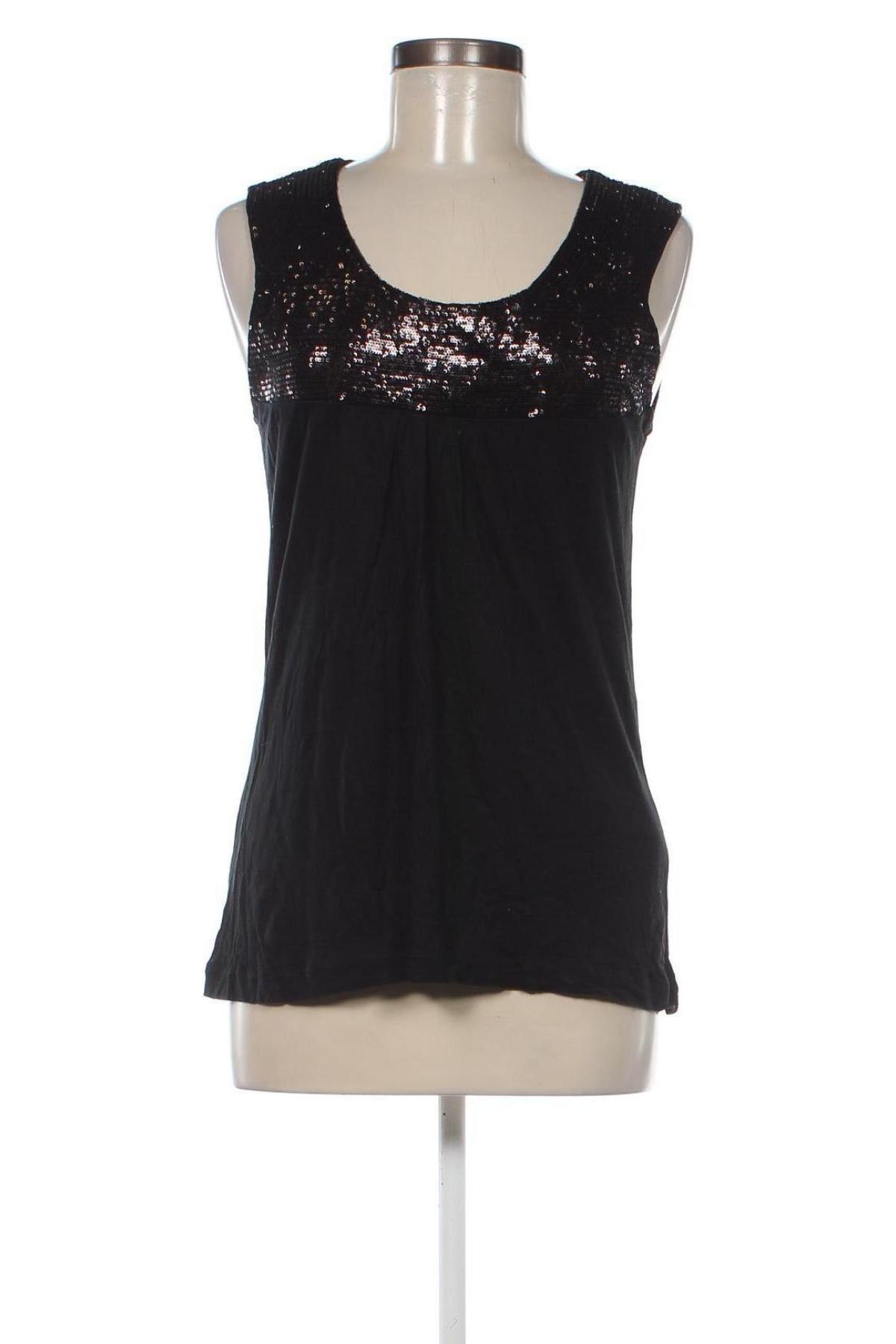 Γυναικείο αμάνικο μπλουζάκι Peppercorn, Μέγεθος M, Χρώμα Μαύρο, Τιμή 2,72 €