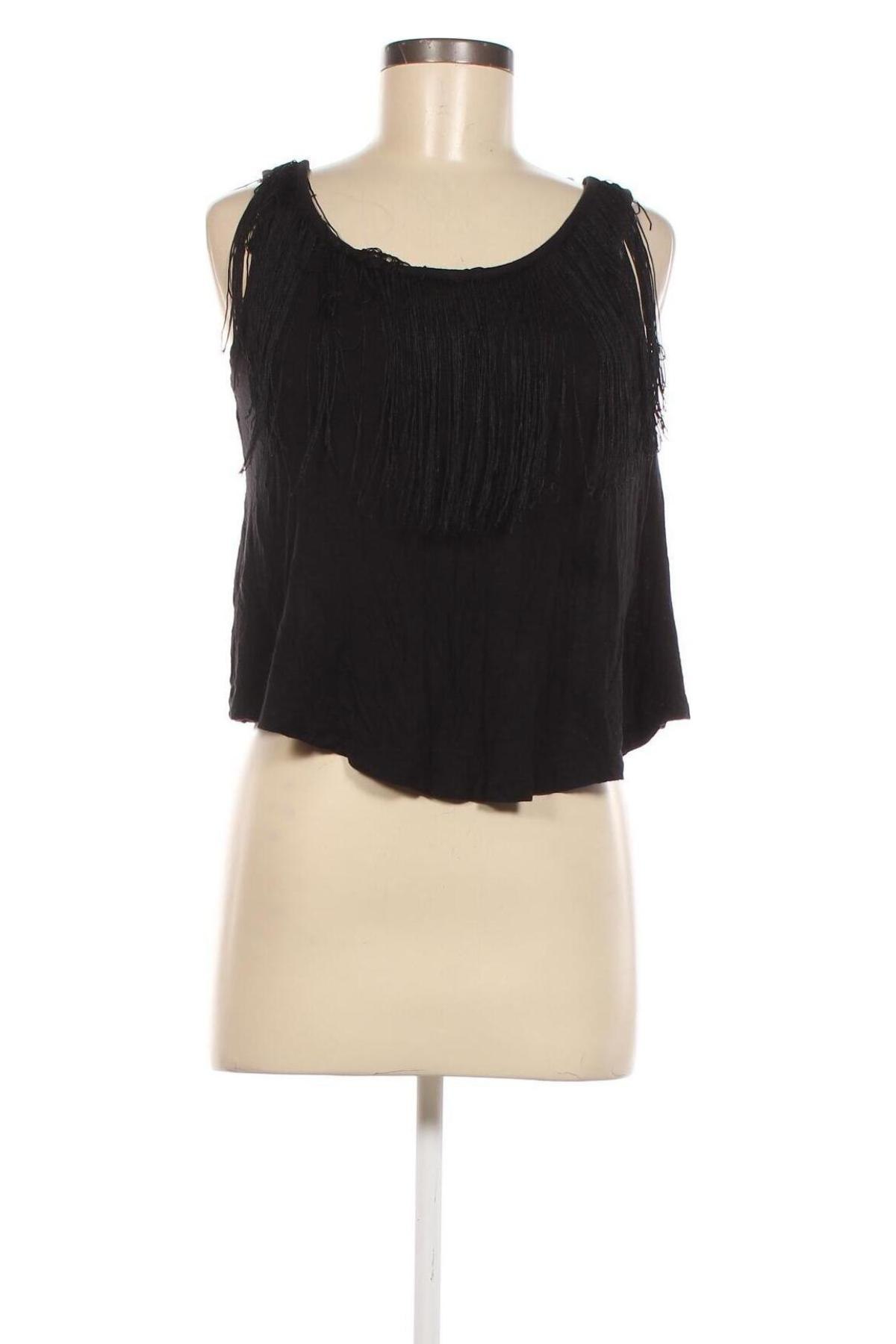 Γυναικείο αμάνικο μπλουζάκι Pimkie, Μέγεθος M, Χρώμα Μαύρο, Τιμή 2,66 €