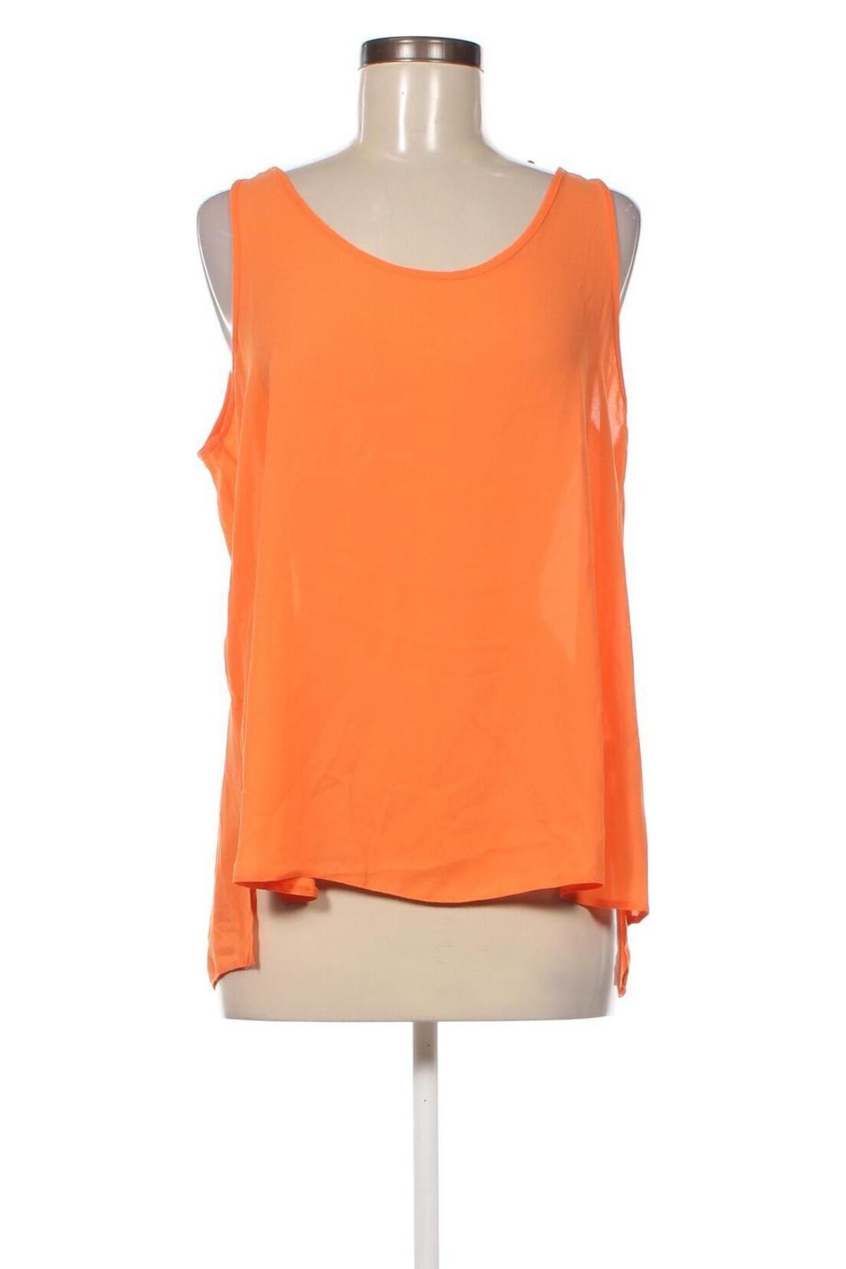 Γυναικείο αμάνικο μπλουζάκι Primark, Μέγεθος XL, Χρώμα Πορτοκαλί, Τιμή 3,46 €
