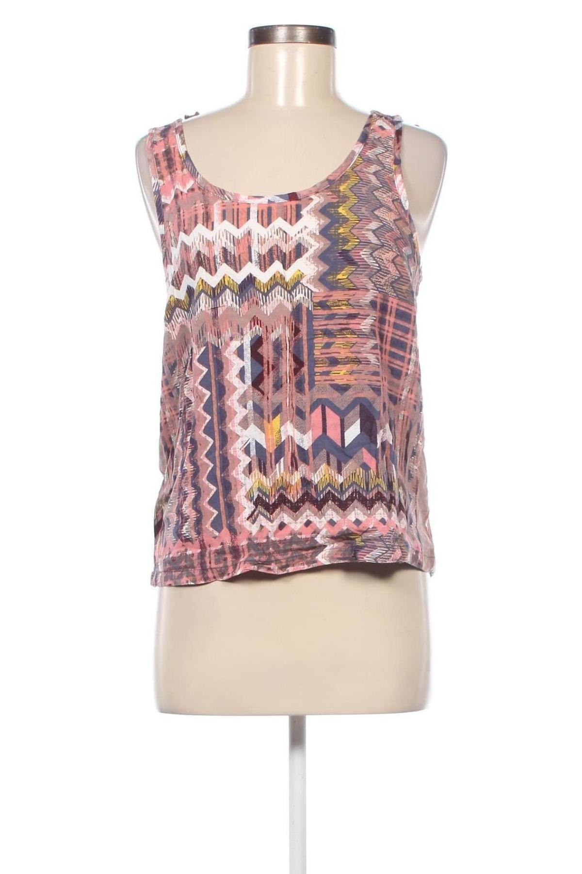 Γυναικείο αμάνικο μπλουζάκι Saint Tropez, Μέγεθος S, Χρώμα Πολύχρωμο, Τιμή 3,47 €