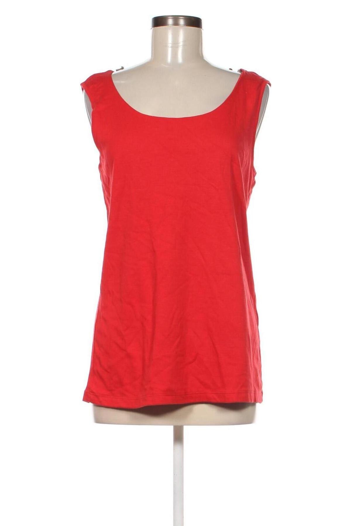 Γυναικείο αμάνικο μπλουζάκι Street One, Μέγεθος L, Χρώμα Κόκκινο, Τιμή 3,22 €