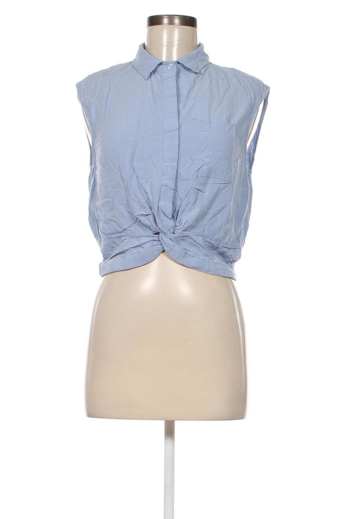 Γυναικείο αμάνικο μπλουζάκι Streetwear Society, Μέγεθος M, Χρώμα Μπλέ, Τιμή 8,04 €
