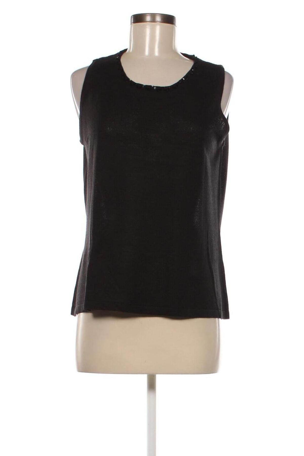 Γυναικείο αμάνικο μπλουζάκι TCM, Μέγεθος XL, Χρώμα Μαύρο, Τιμή 7,00 €